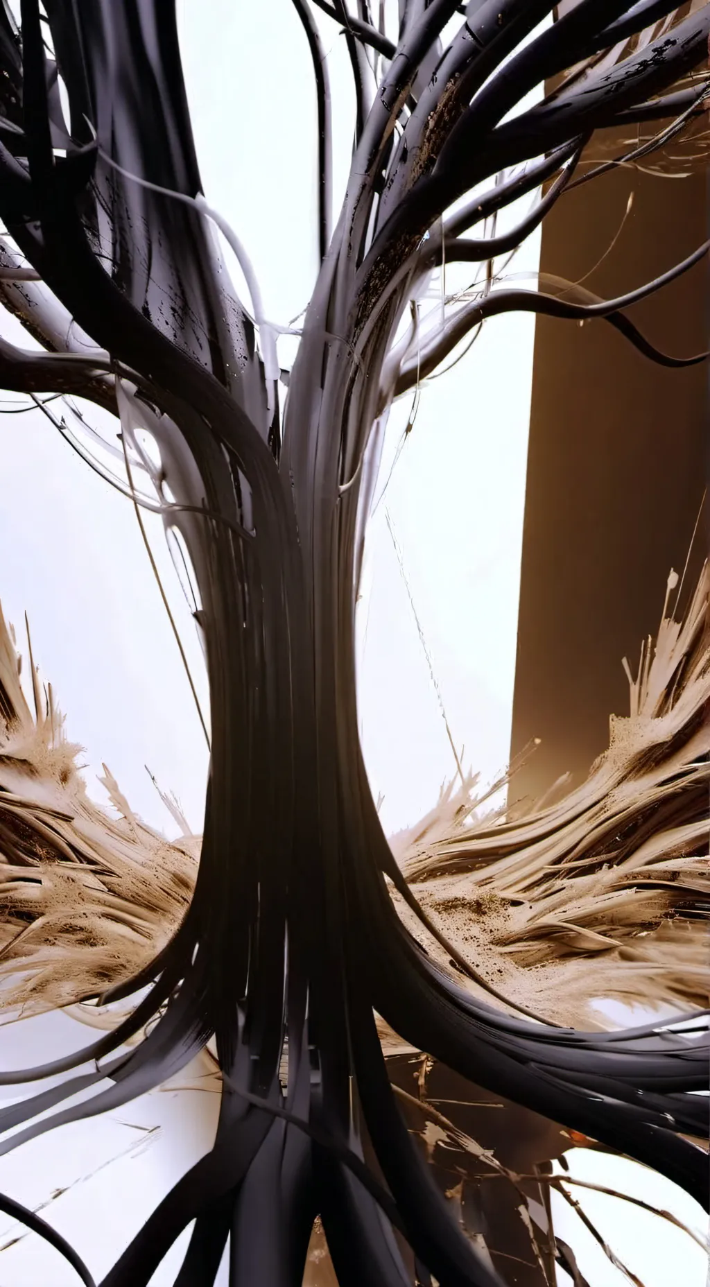 ai character: космос background