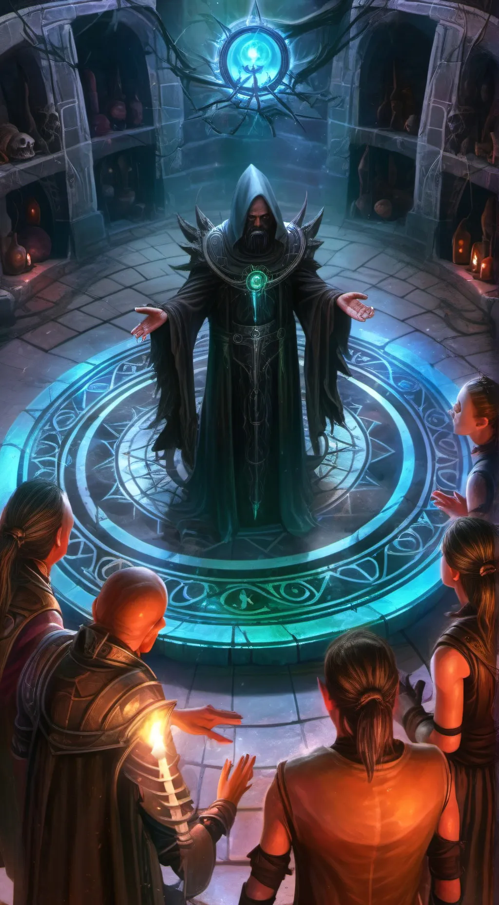 ai character: Creepypasta background