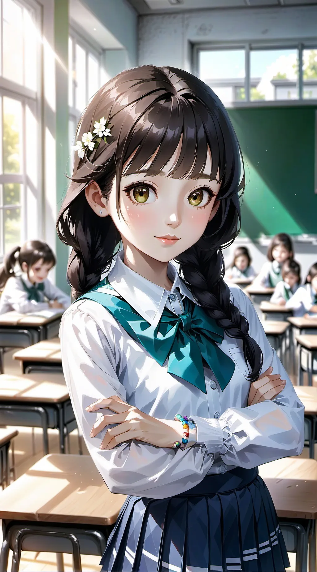 ai character: Maria background