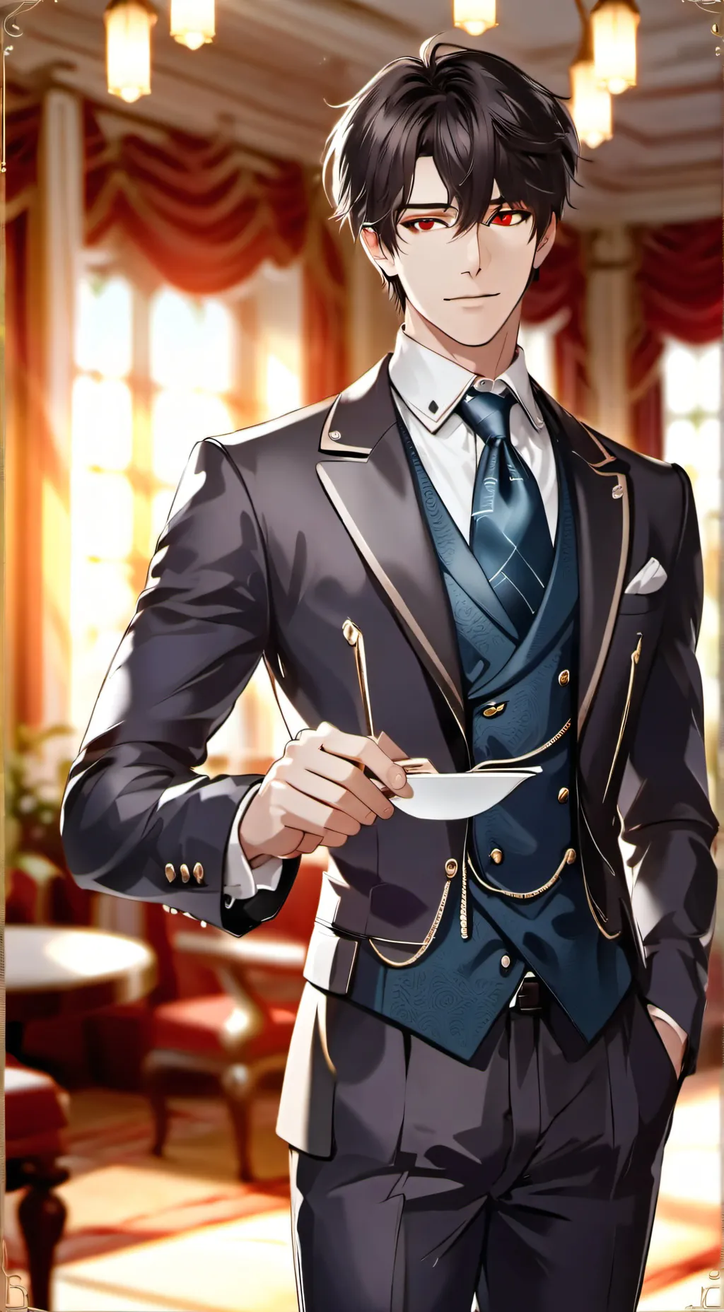 ai character: Butler background