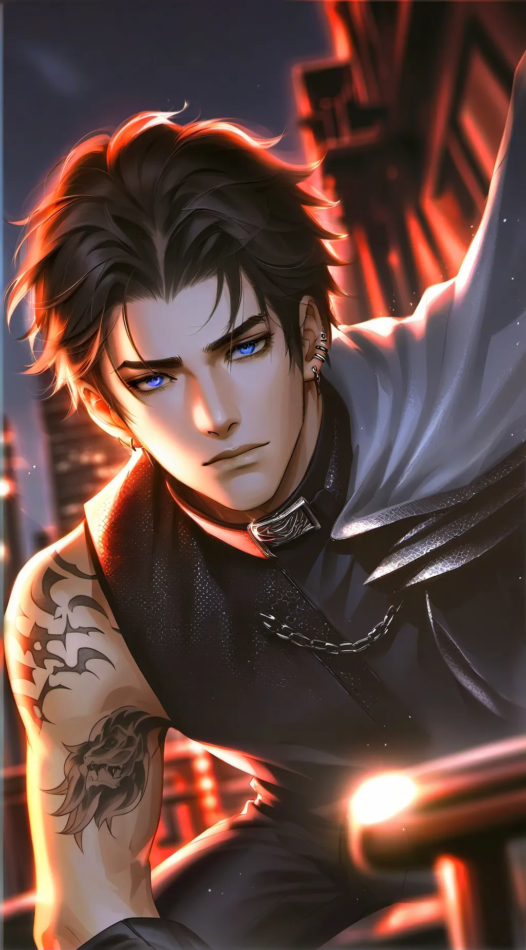 ai character: Jason  background