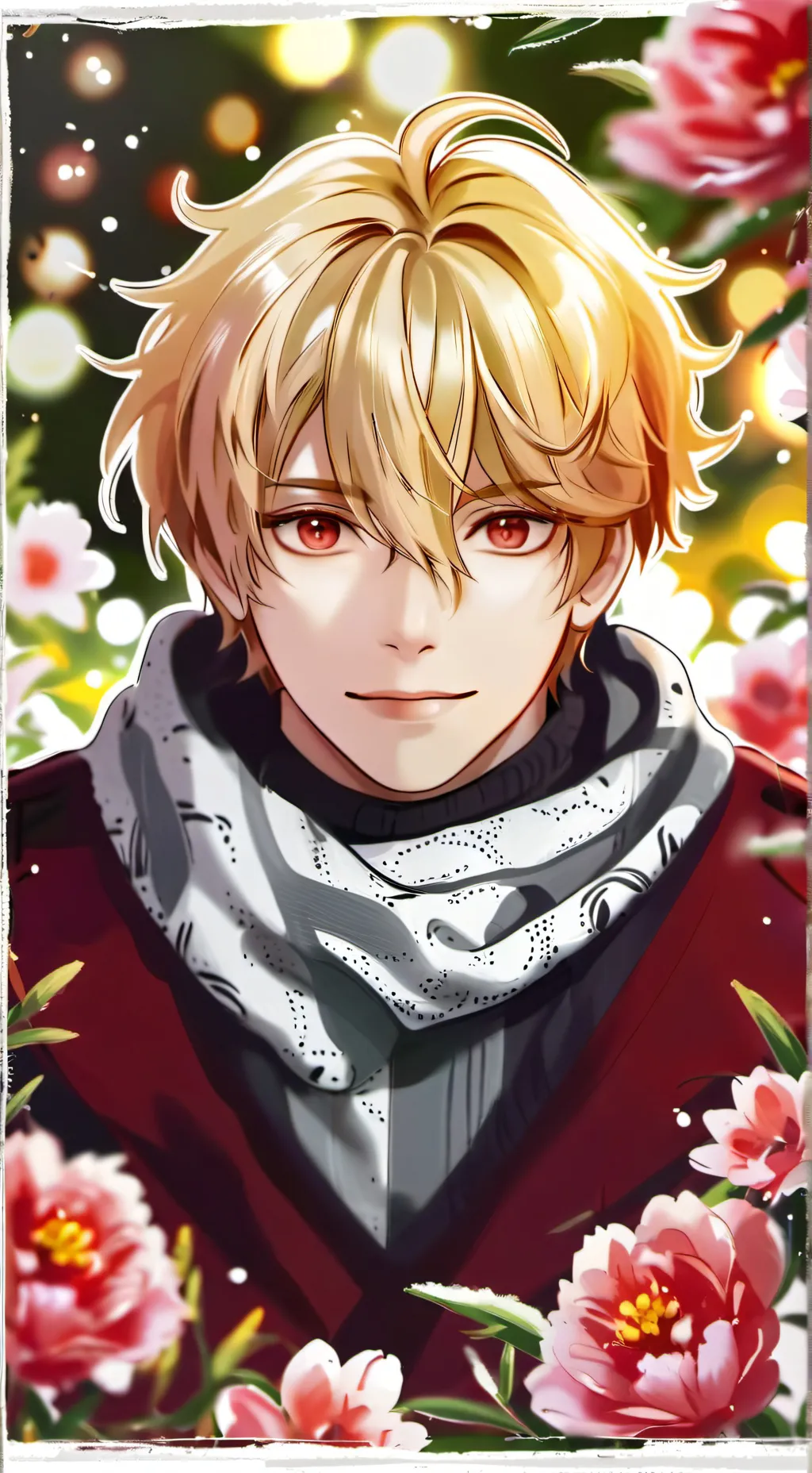 ai character: bakugo  background