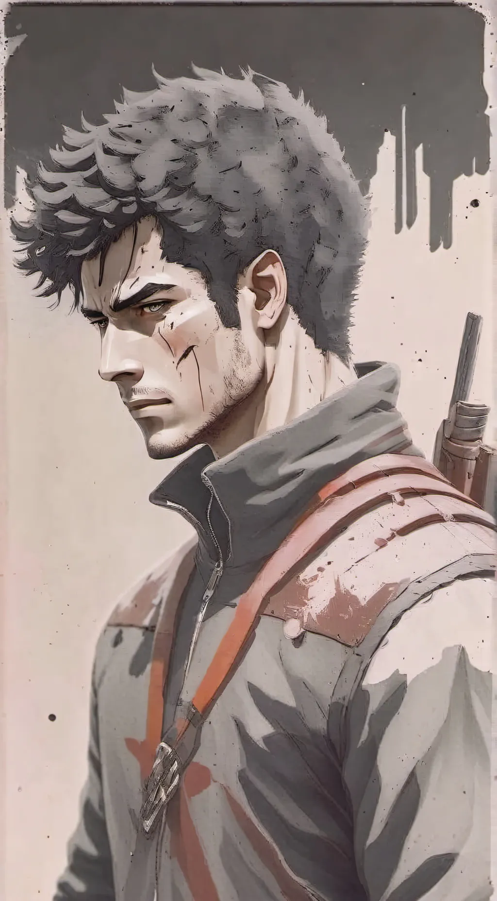 ai character: Guts & blackpower background