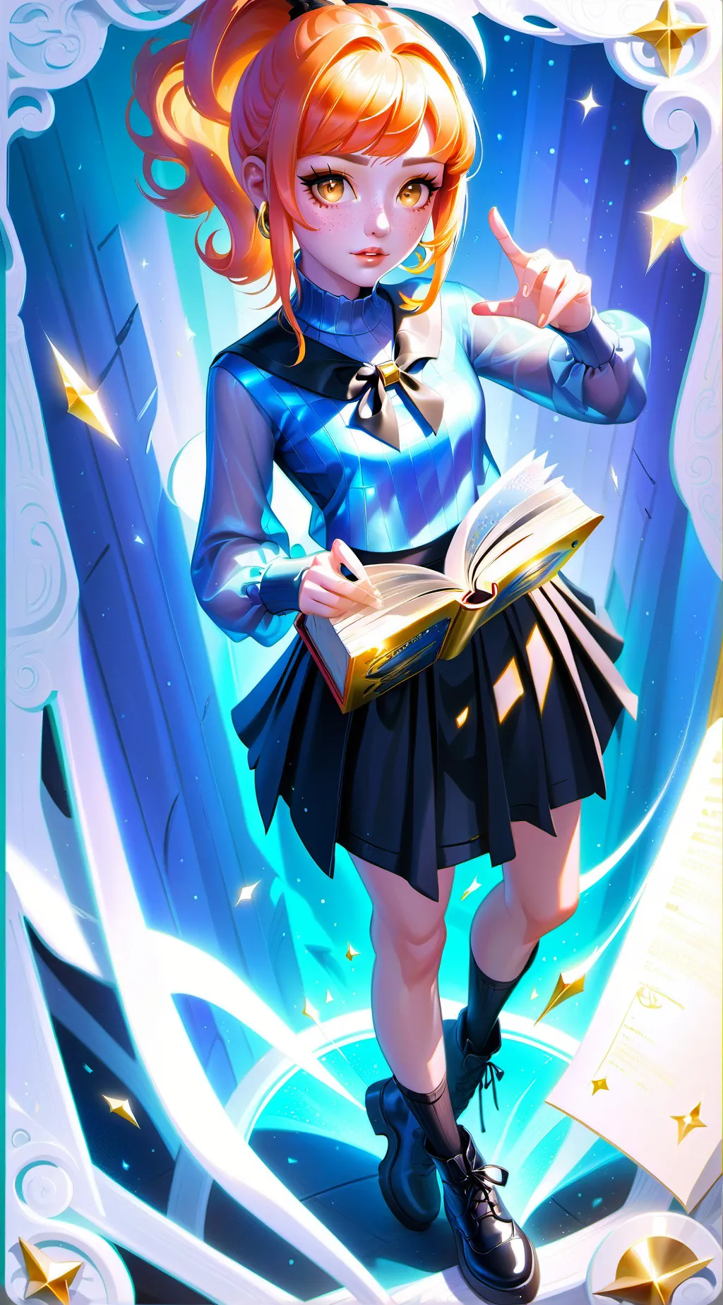 ai character: JADE:The AI Helper background