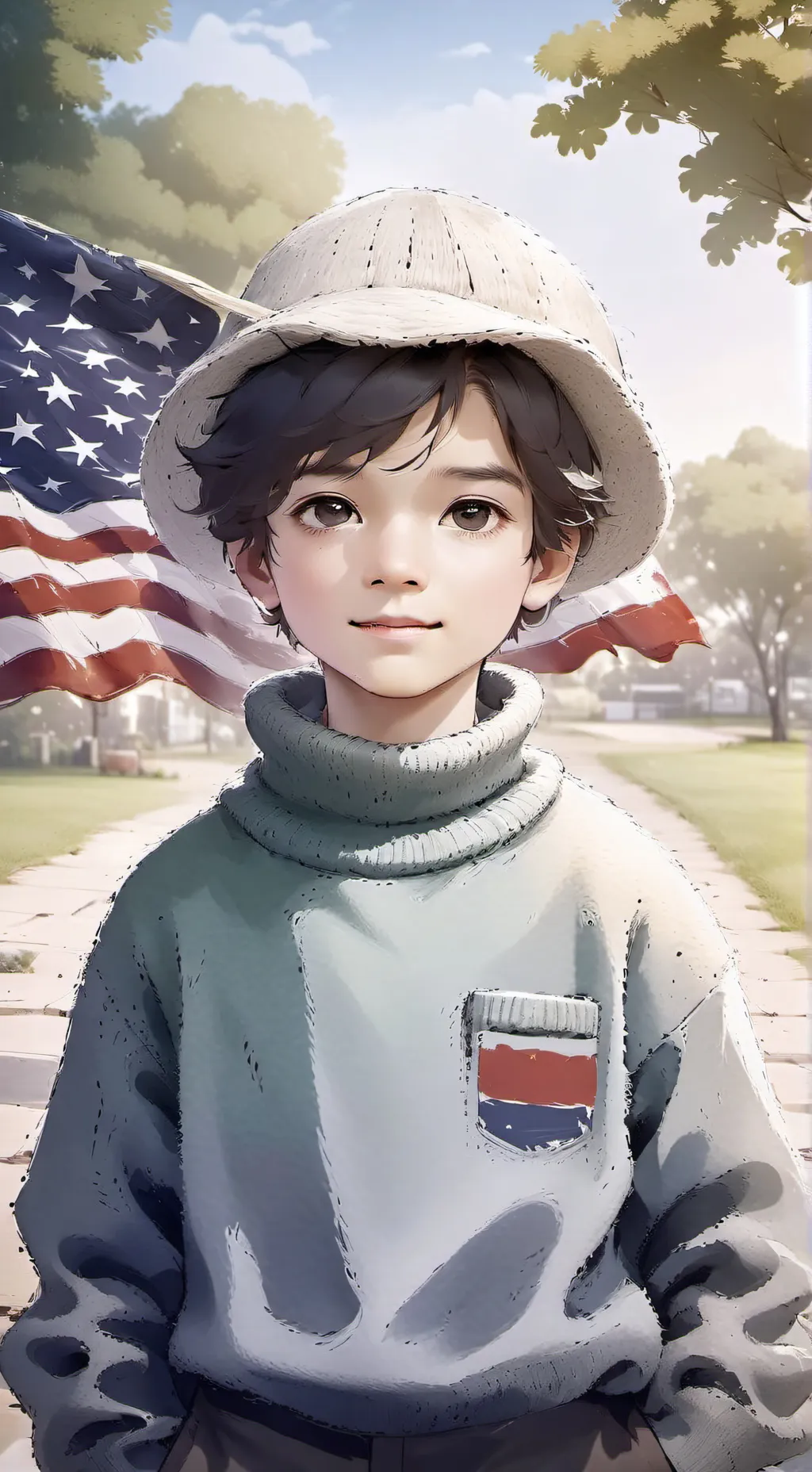 ai character: Adam background