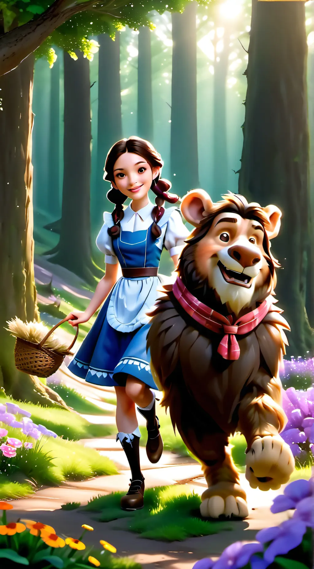 ai character: Wicked for good  background