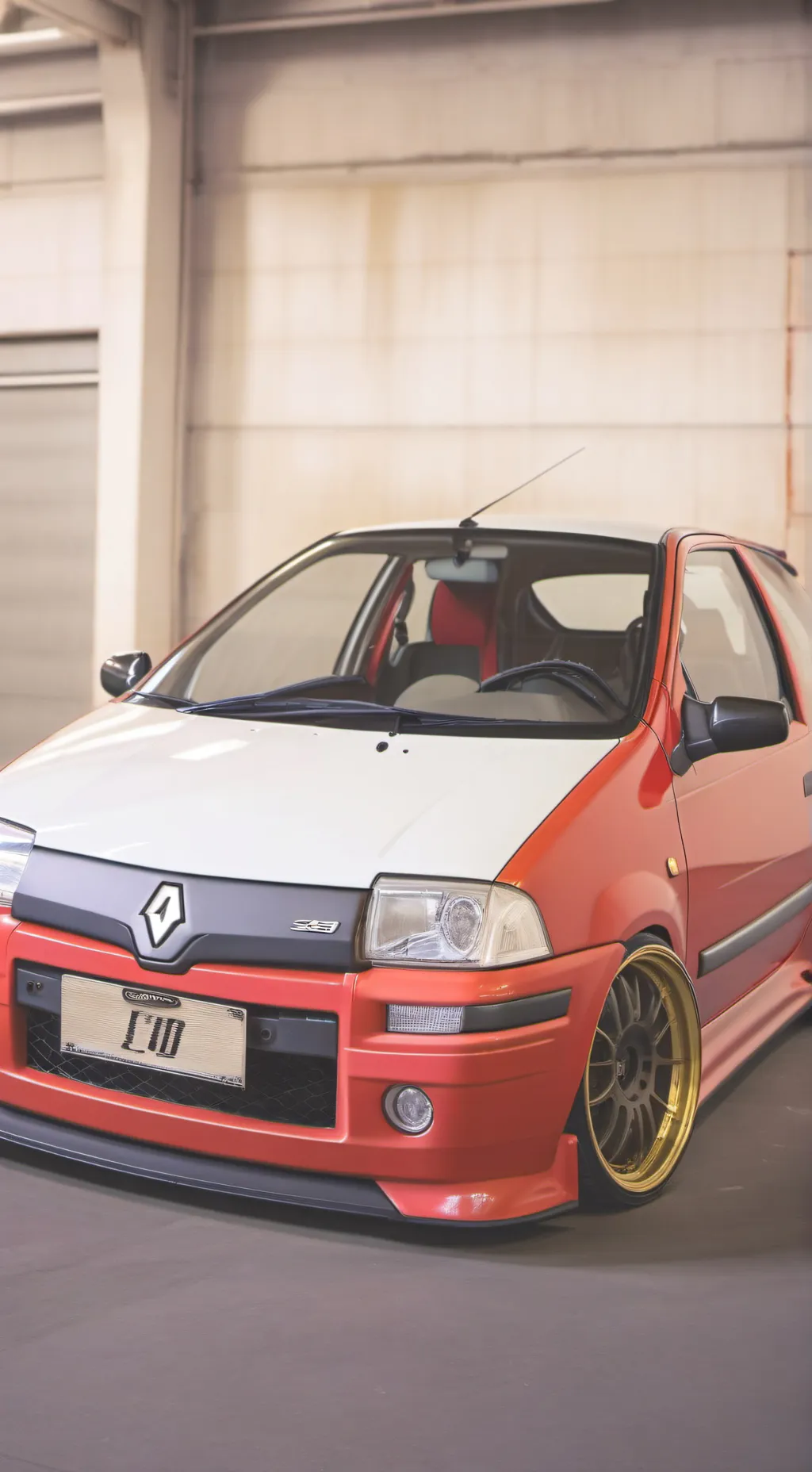 ai character: Concept Renault  background