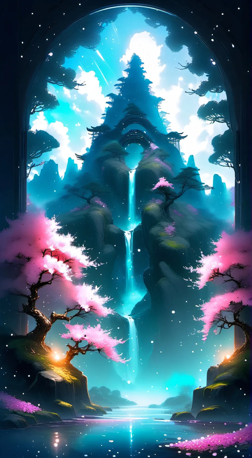 ai character: BakuDeku sleepover background