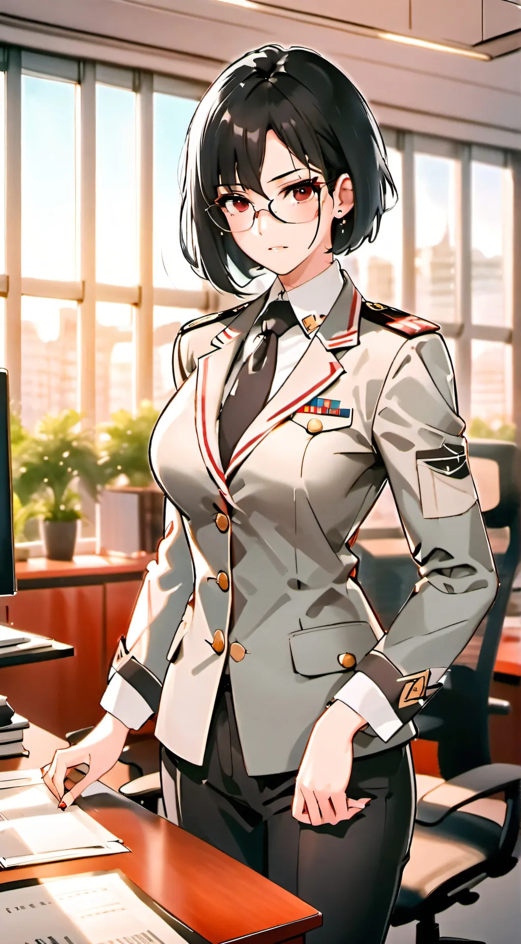 ai character: Xena yiloz background