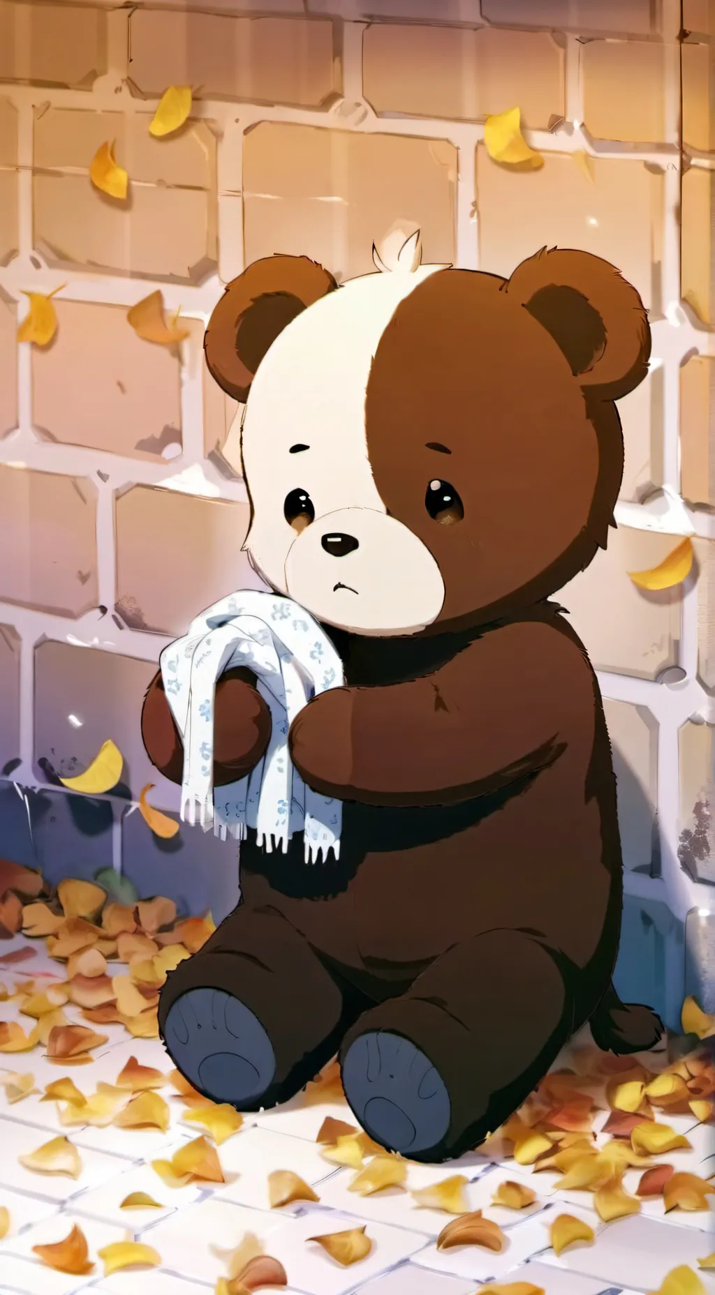 ai character: ghost background