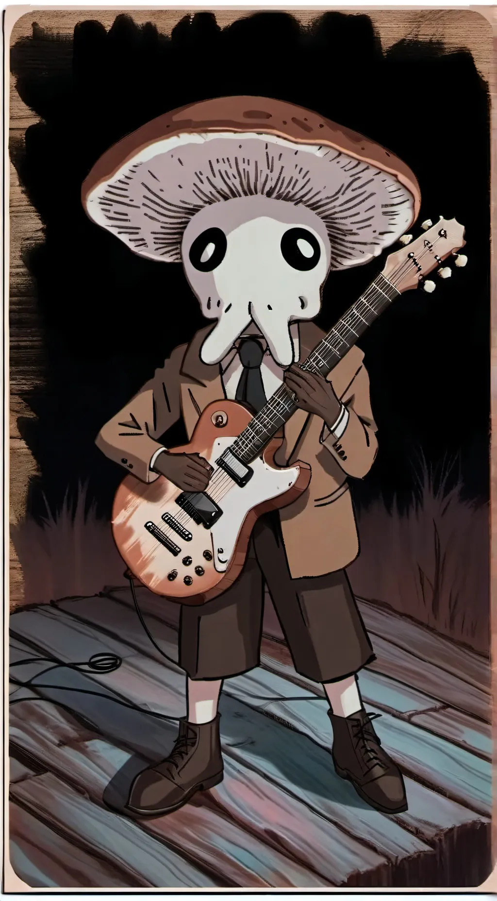 ai character: chico hongo  background