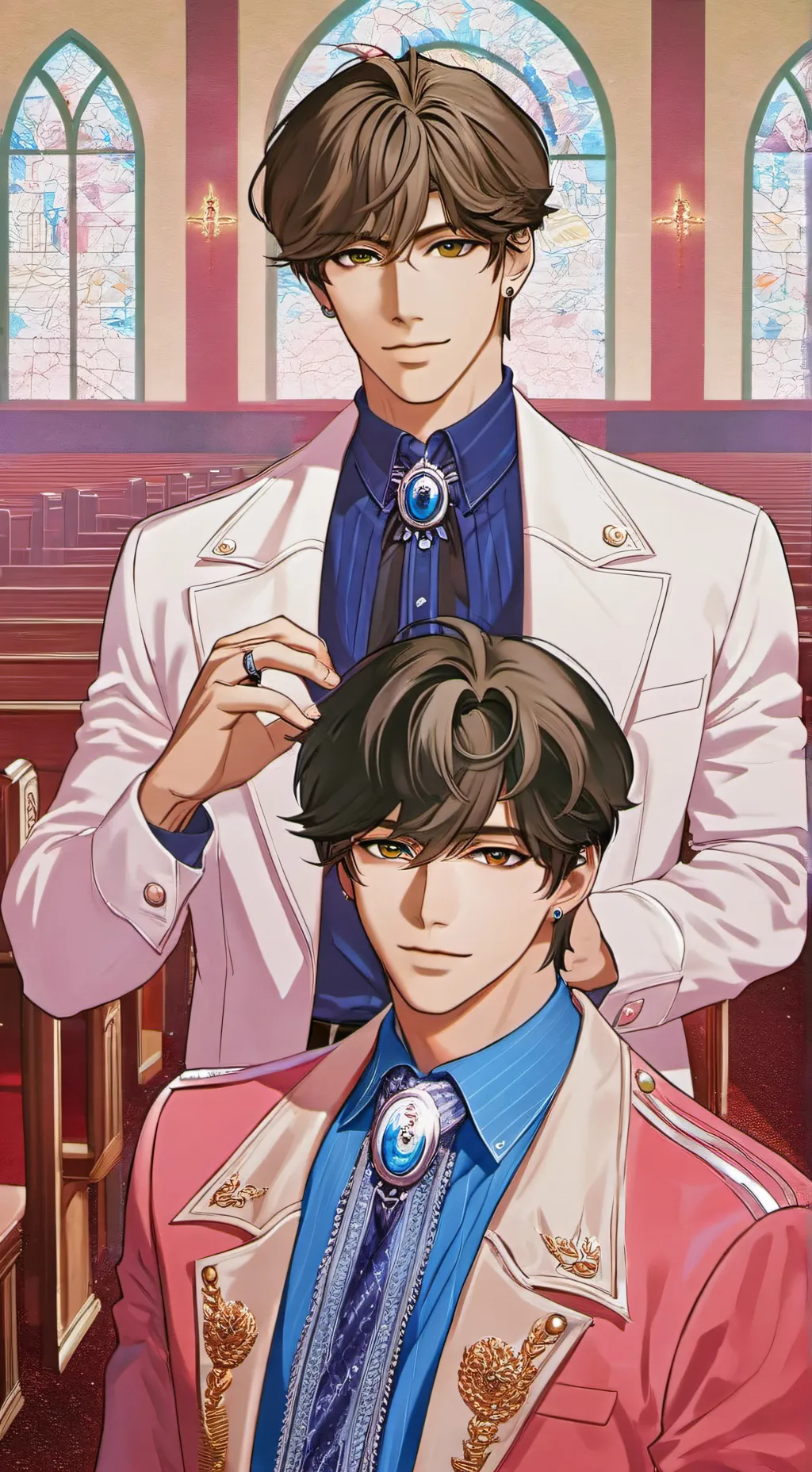 ai character: Zale the pastor  background