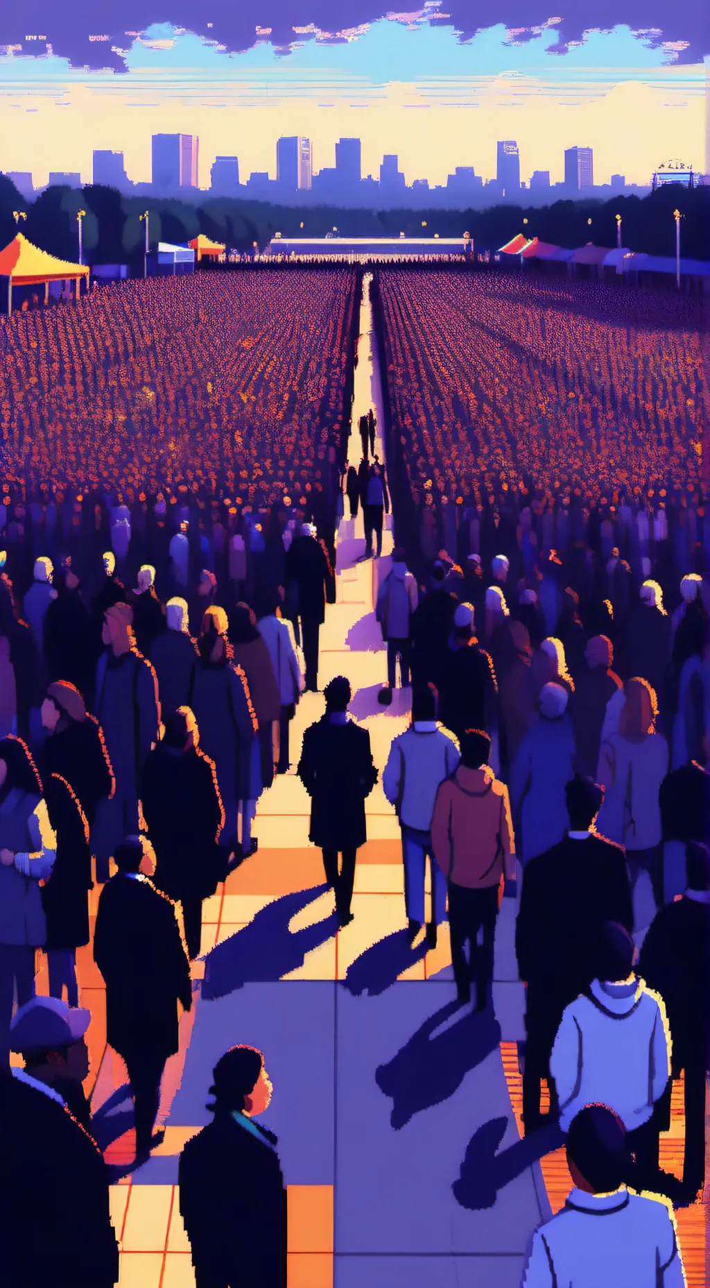 ai character: city background