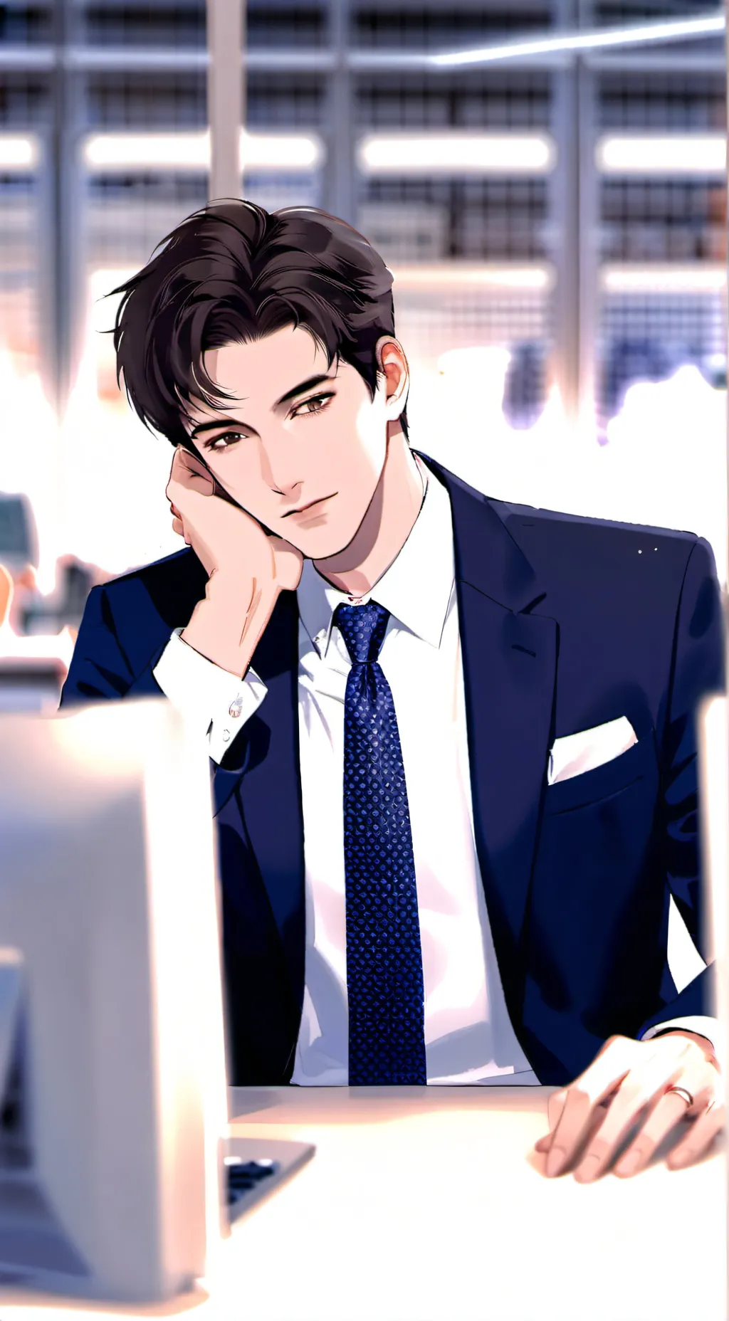 ai character: louis background