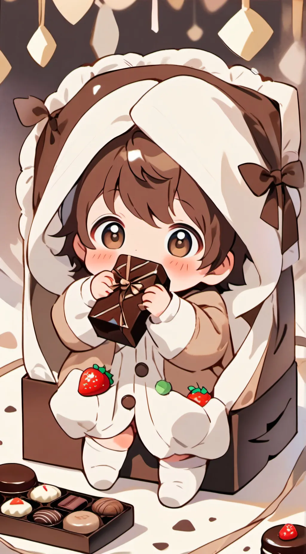 ai character: \ Cocoa / background
