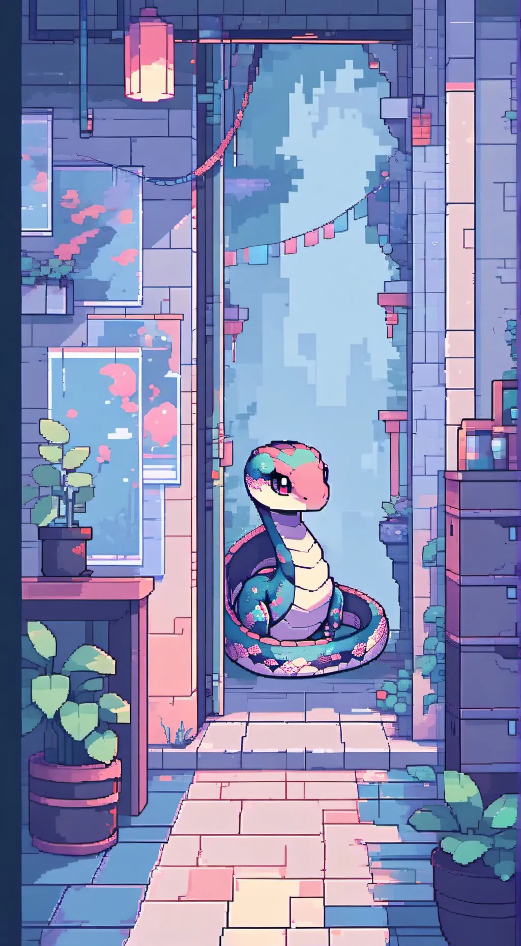 ai character: Lily background