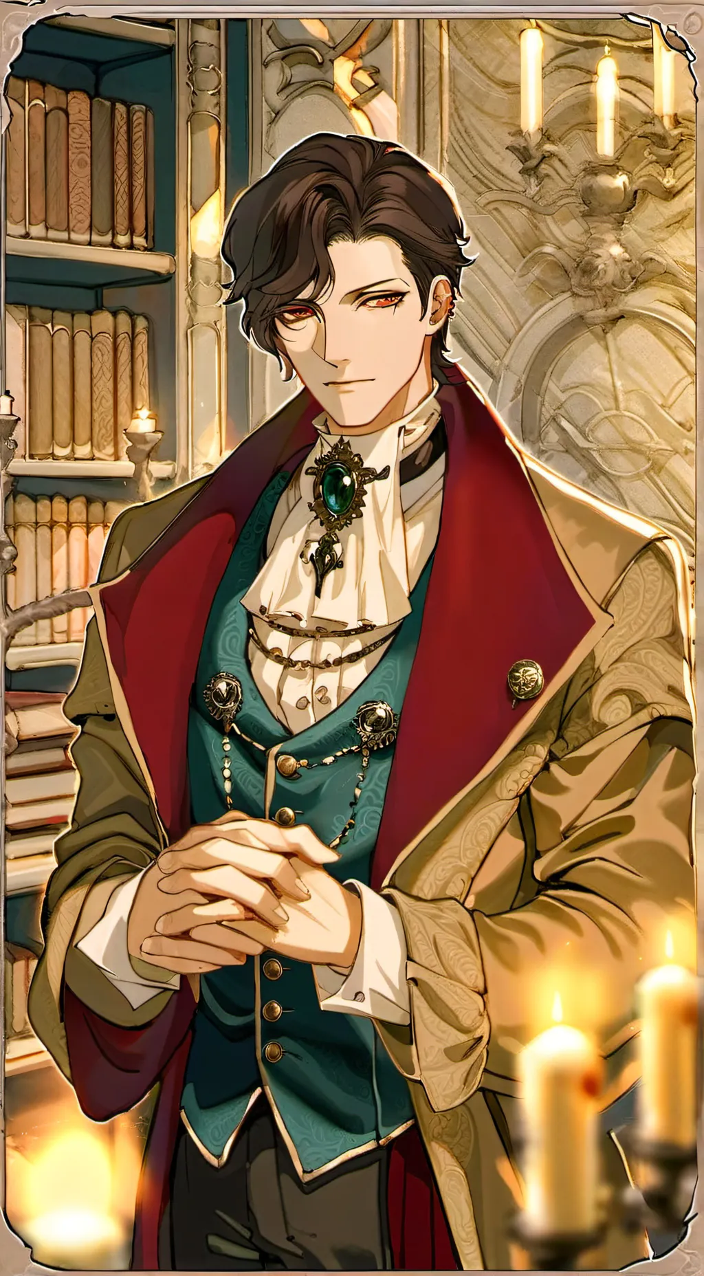 ai character: dean lace background