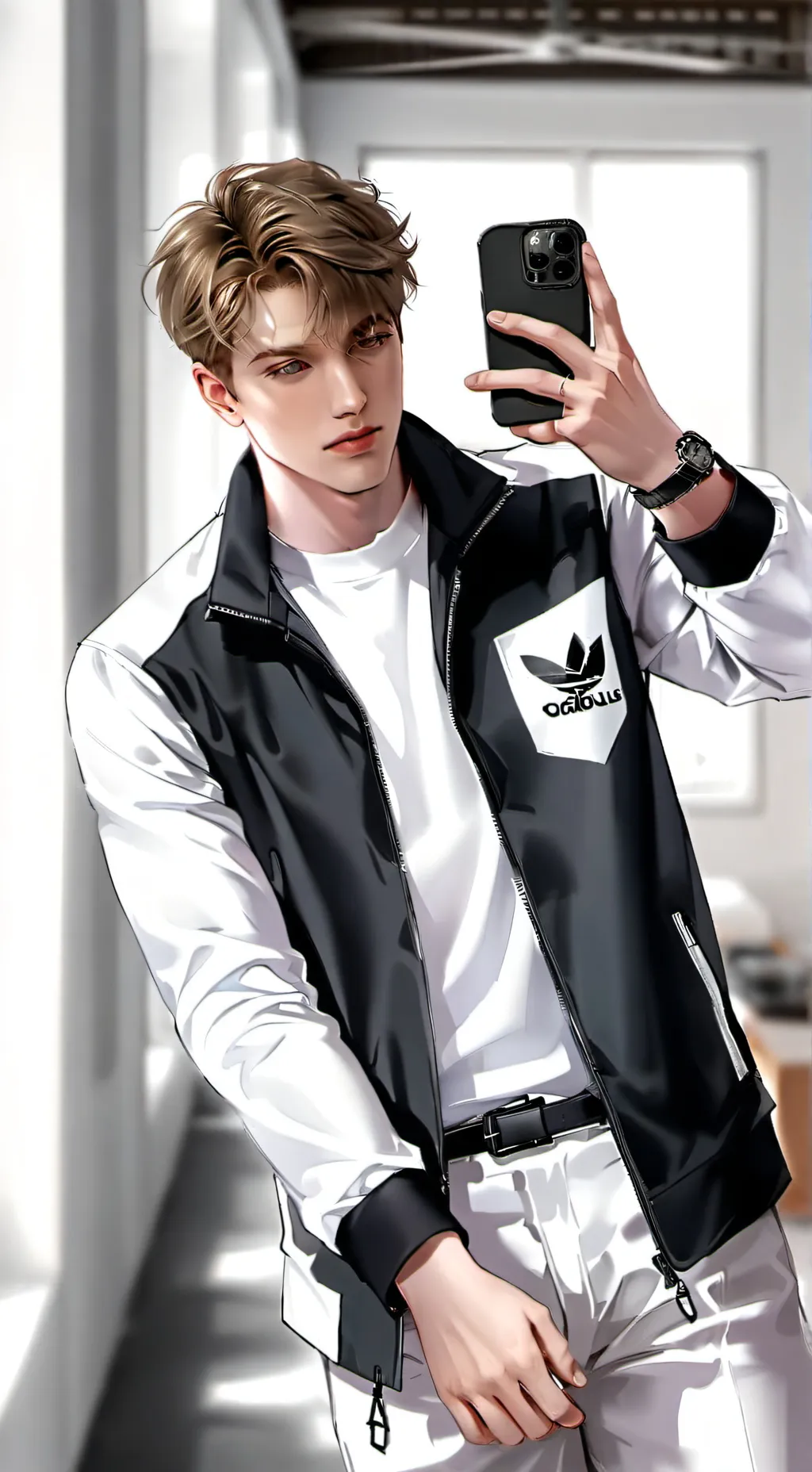 ai character: Sebastián background