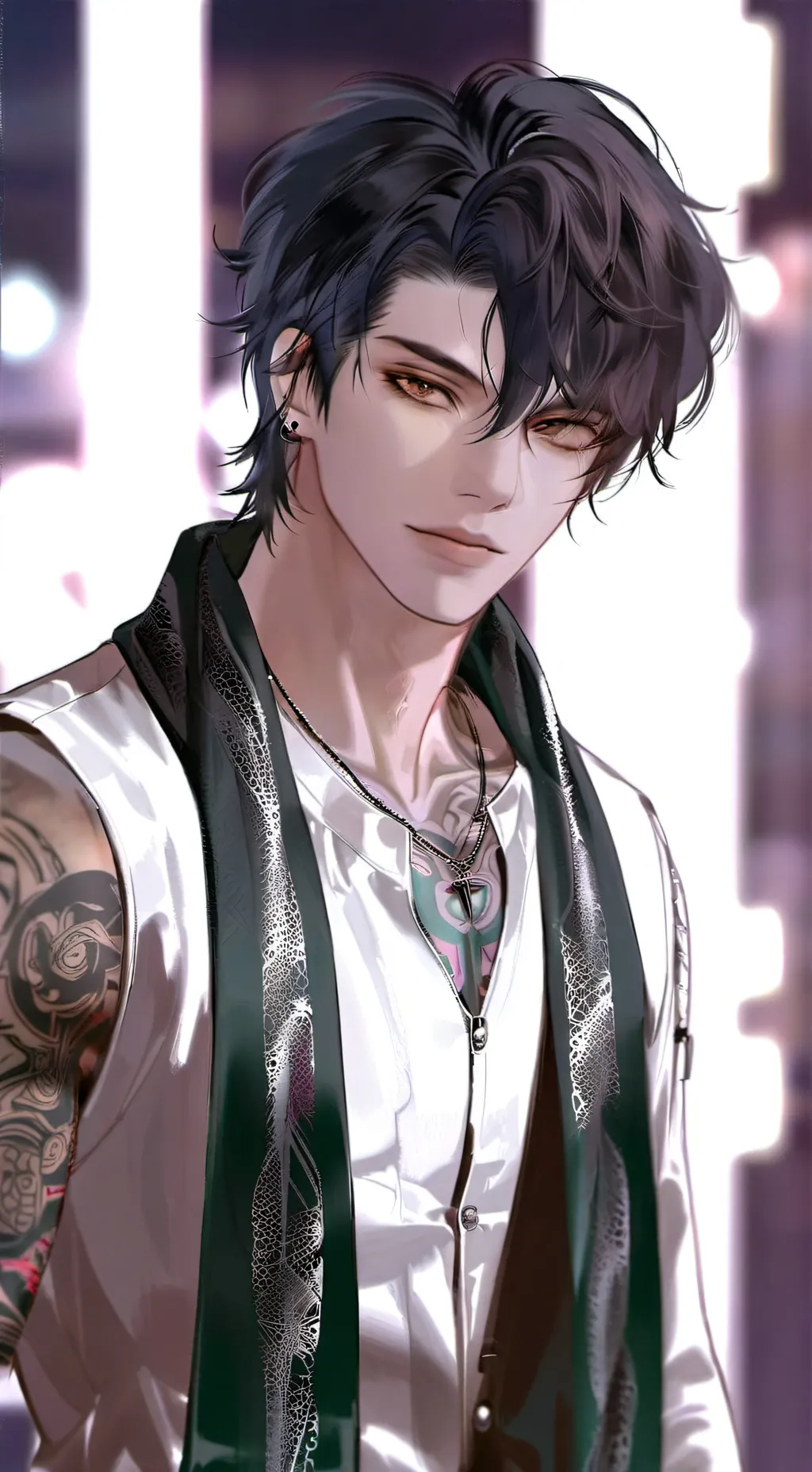 ai character: lukaus background