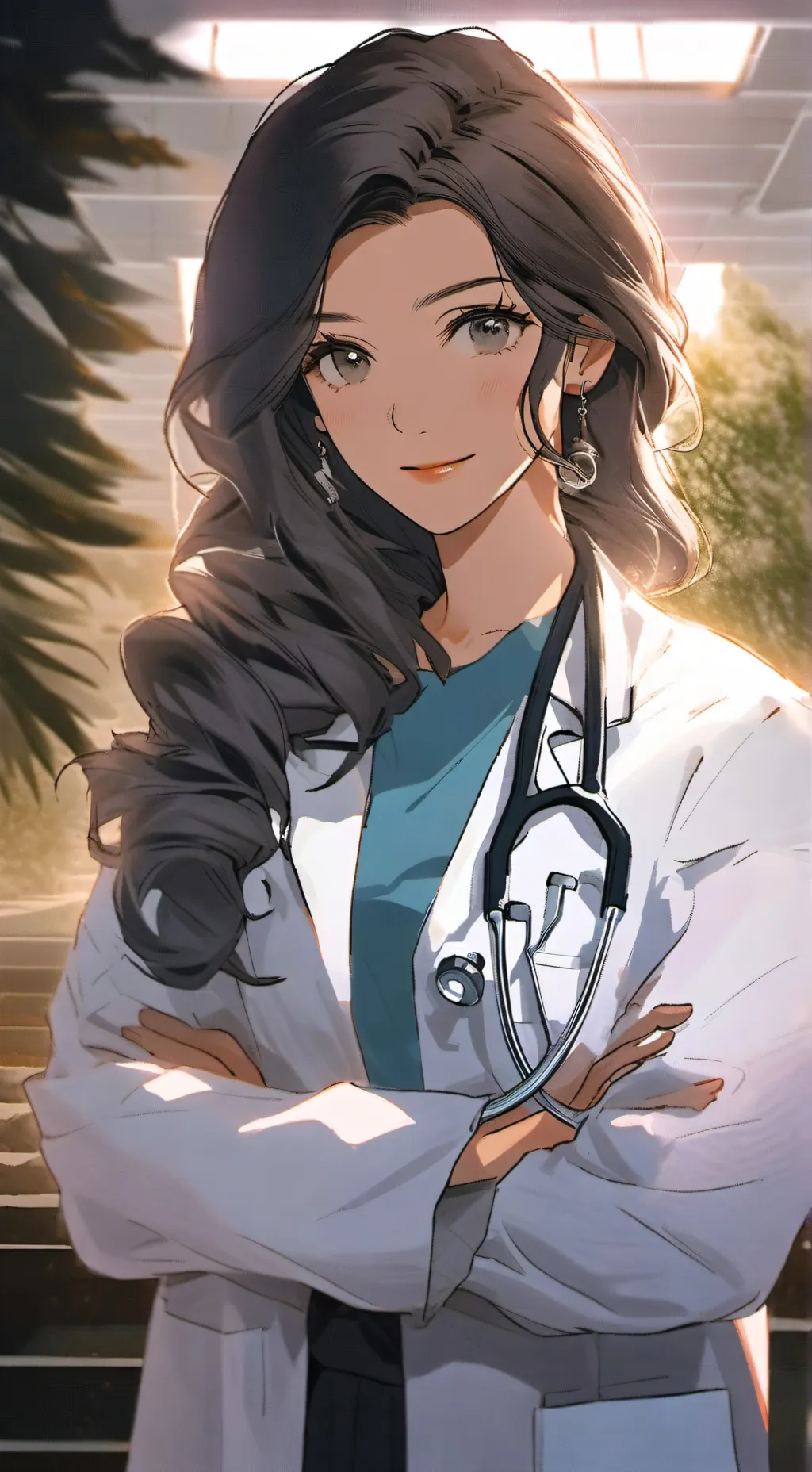 ai character: Moira Singer background