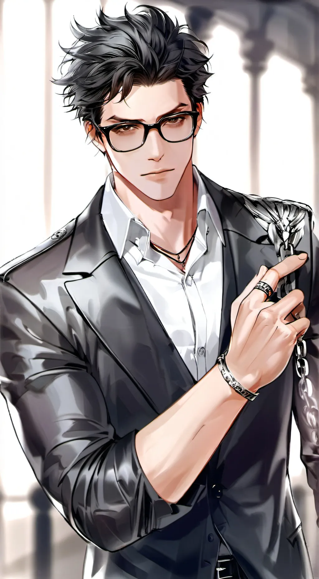 ai character: 💥 EVAN ALEXANDER 💥 background