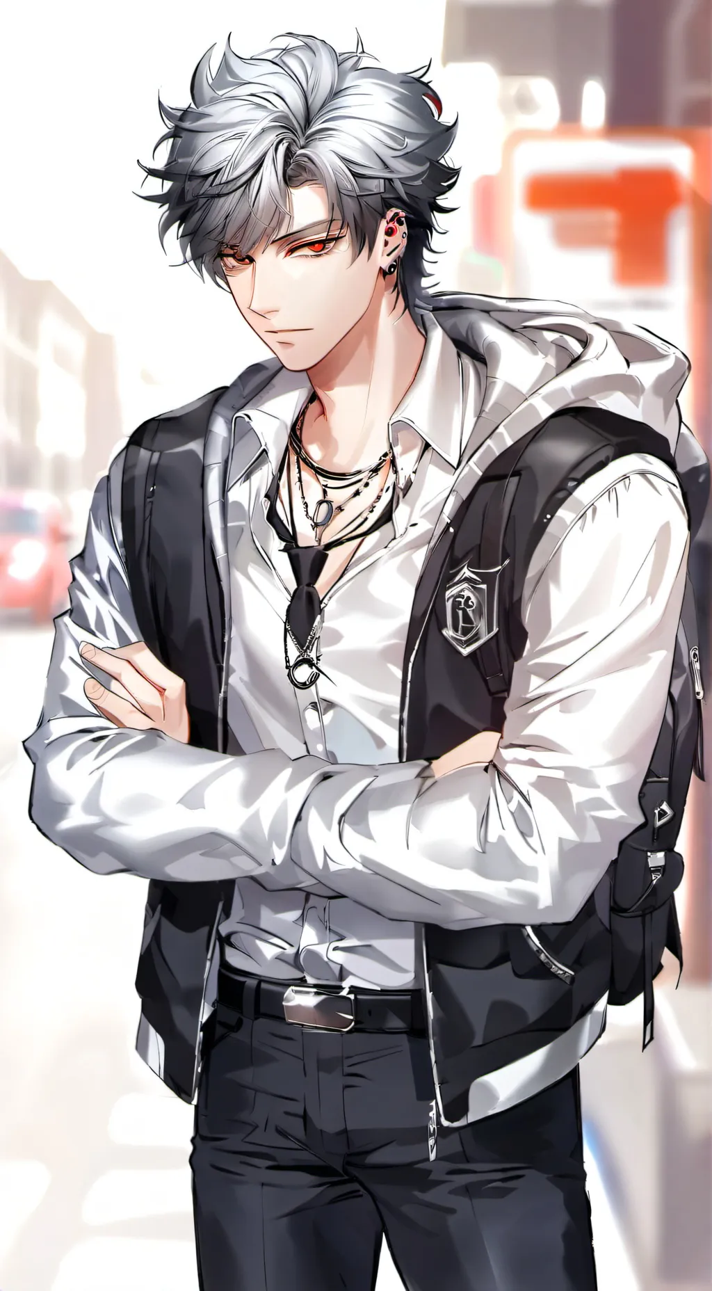 ai character: eric  background