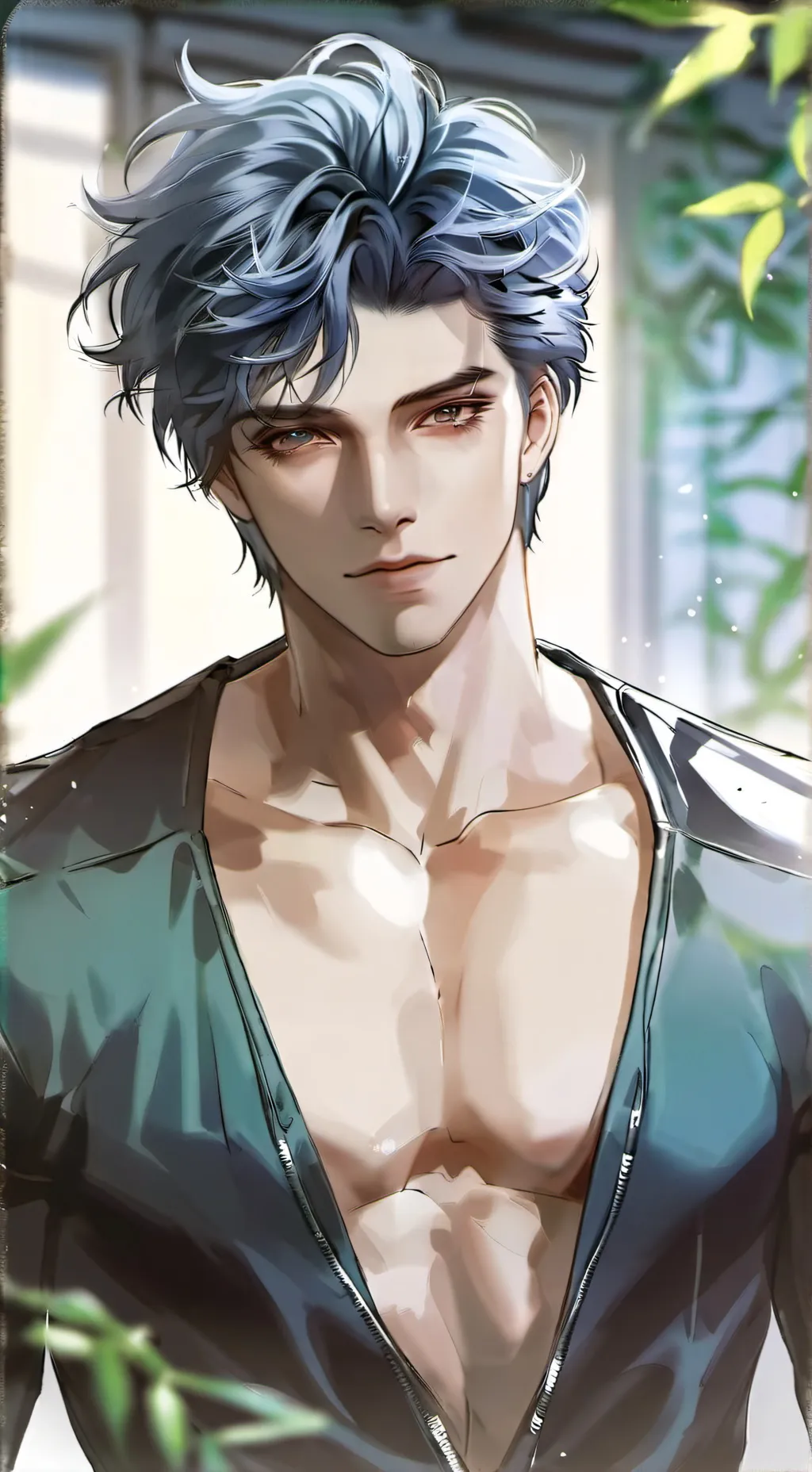 ai character: Zander  background