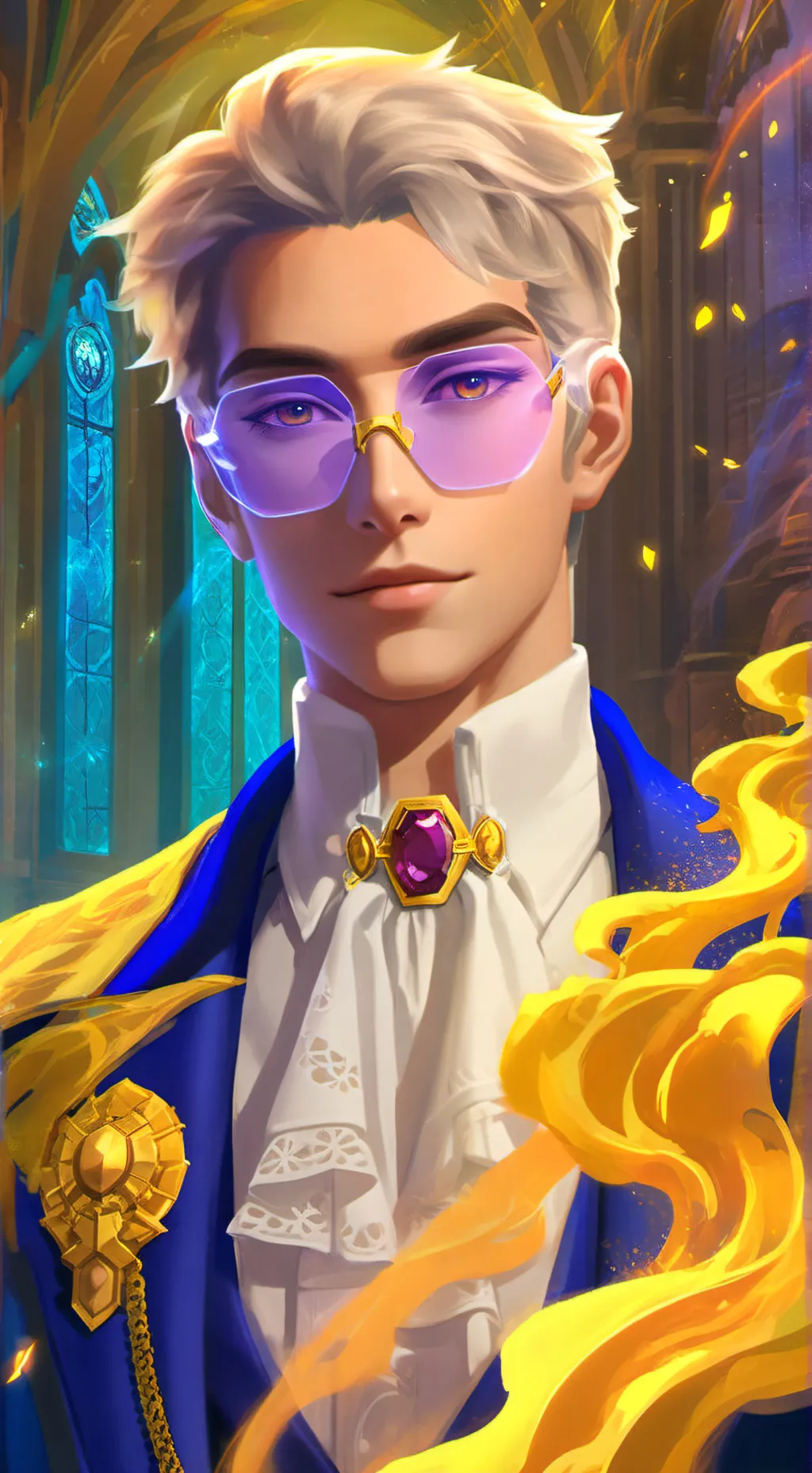 ai character: Aiden Voss background