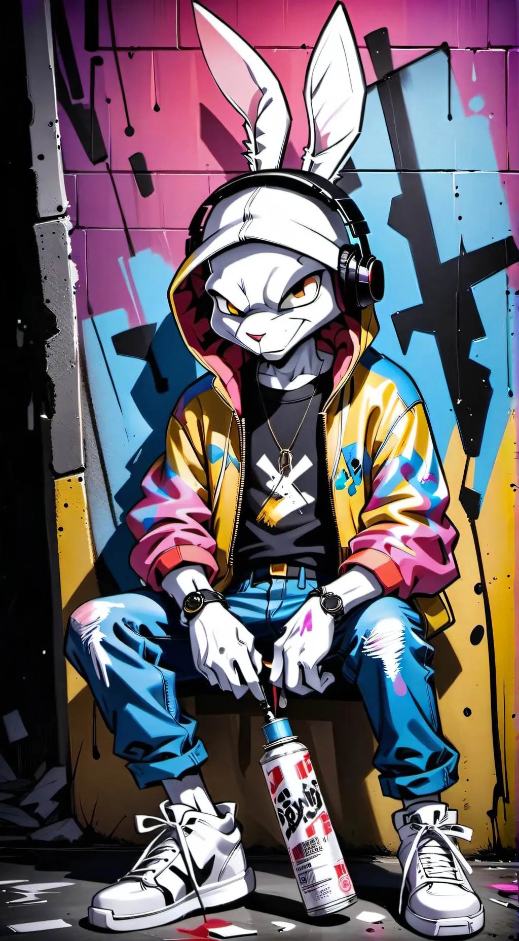 ai character: Lil buzz background