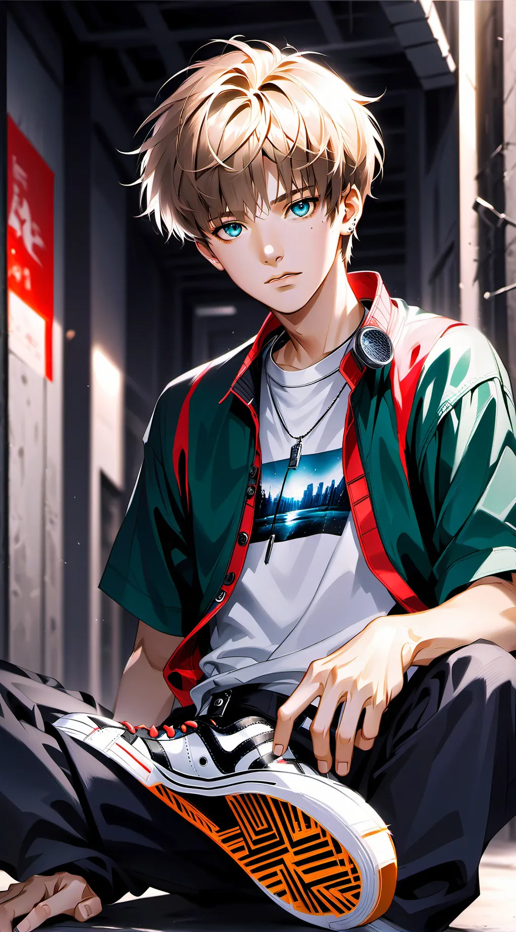 ai character: alex background