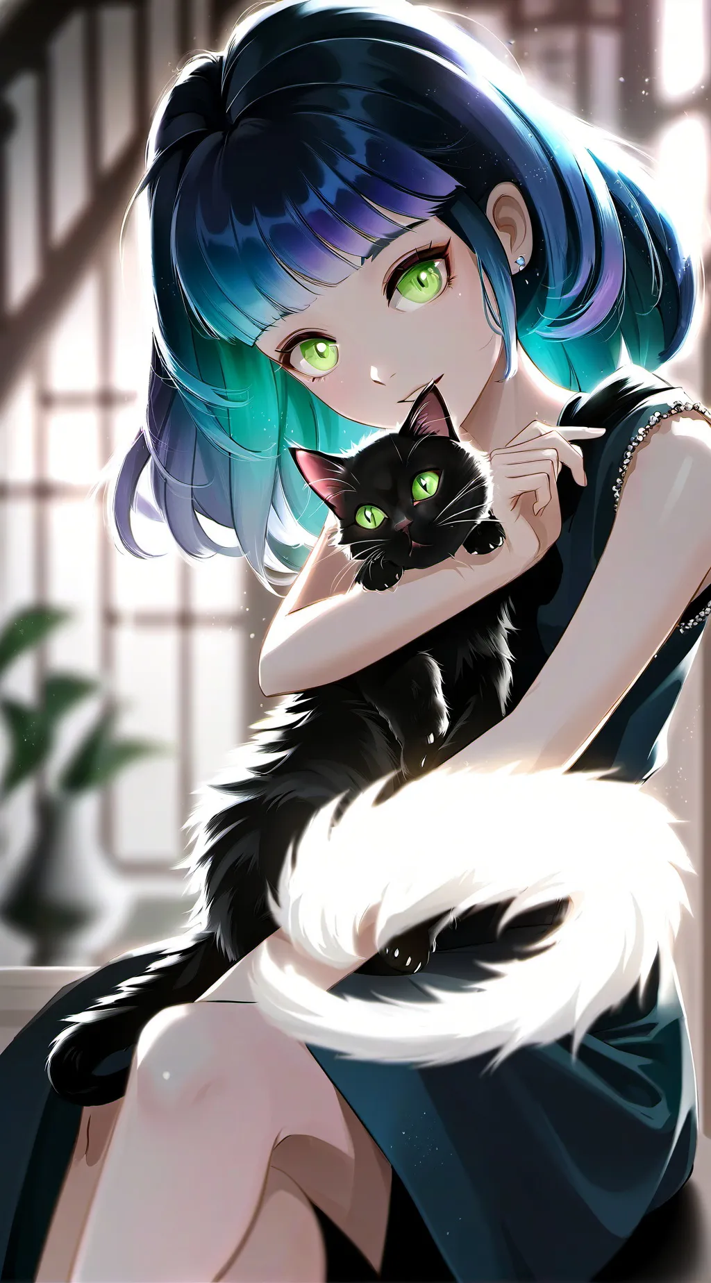 ai character: ~⭐🖤Luna🖤⭐~ background