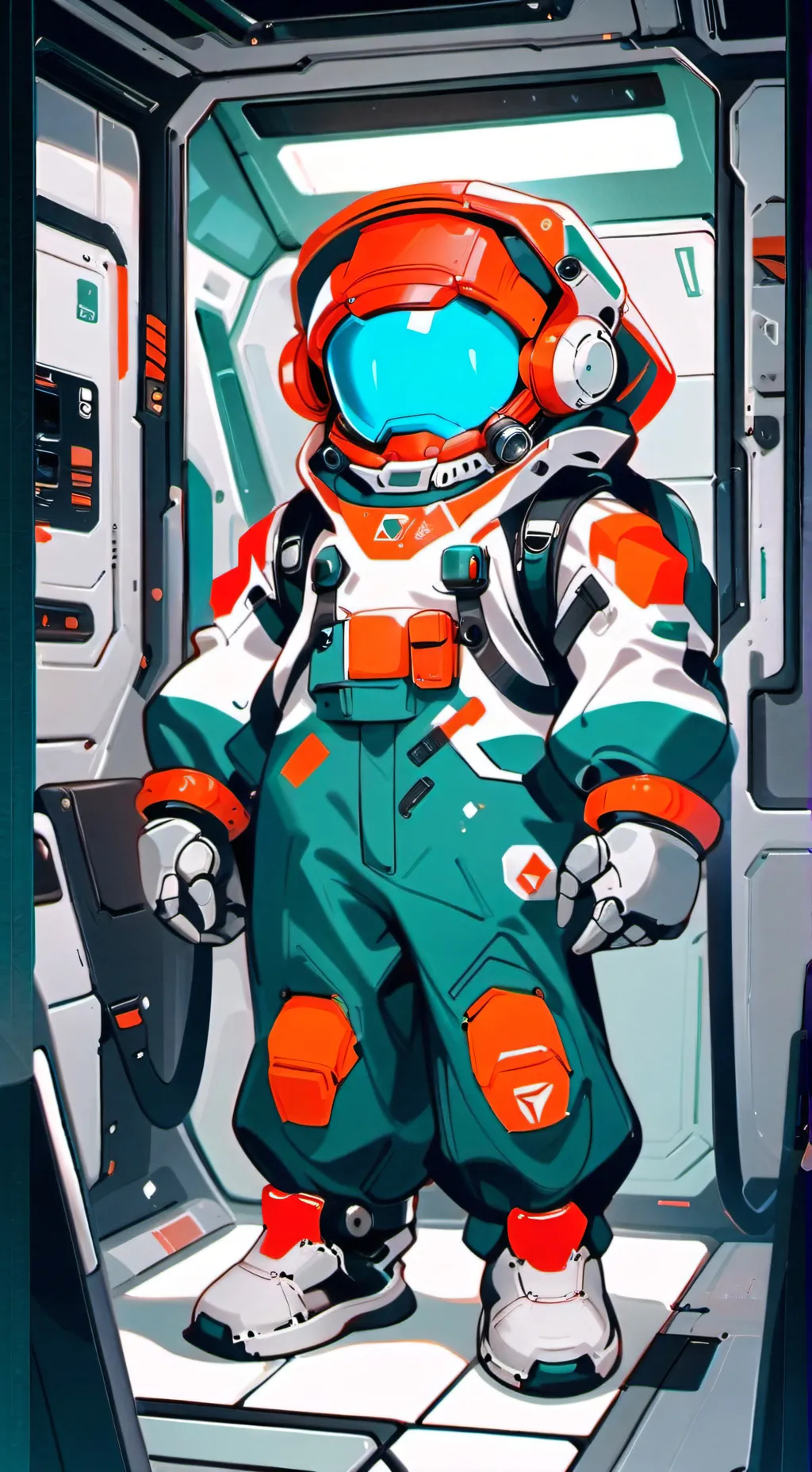 ai character: among us  background