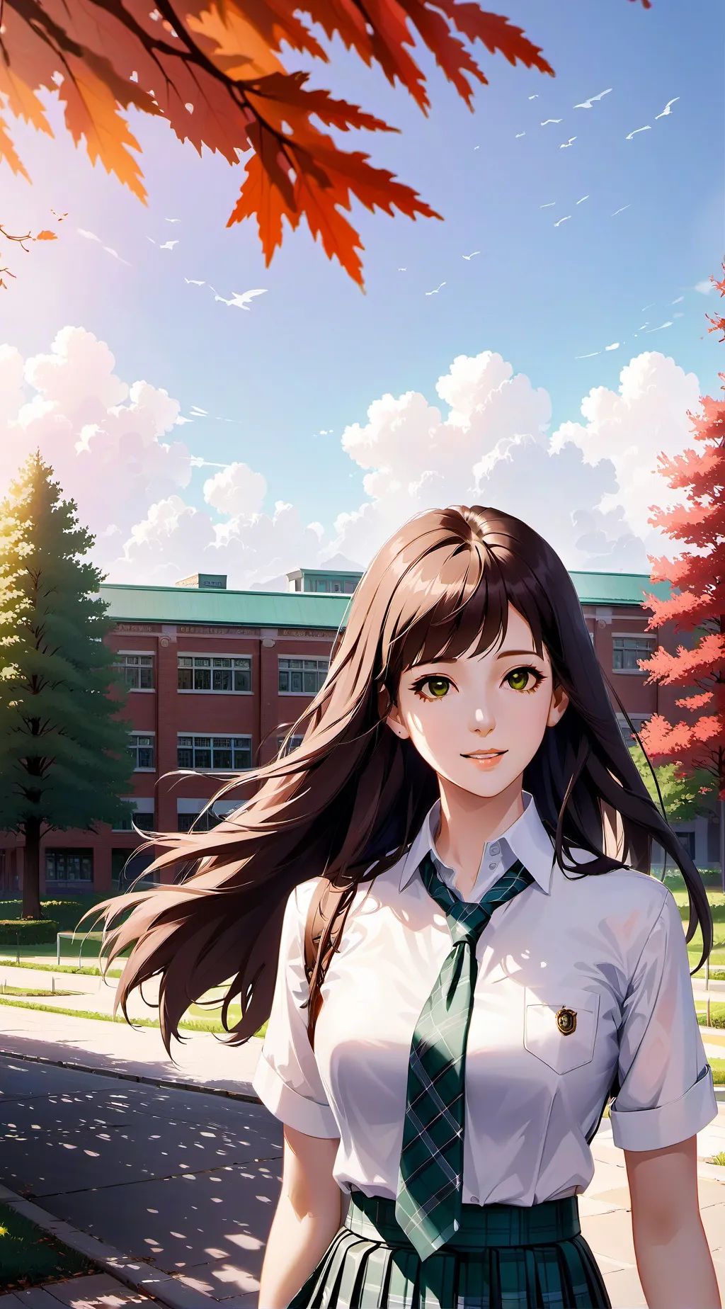 ai character: MHA COLLEGE  background