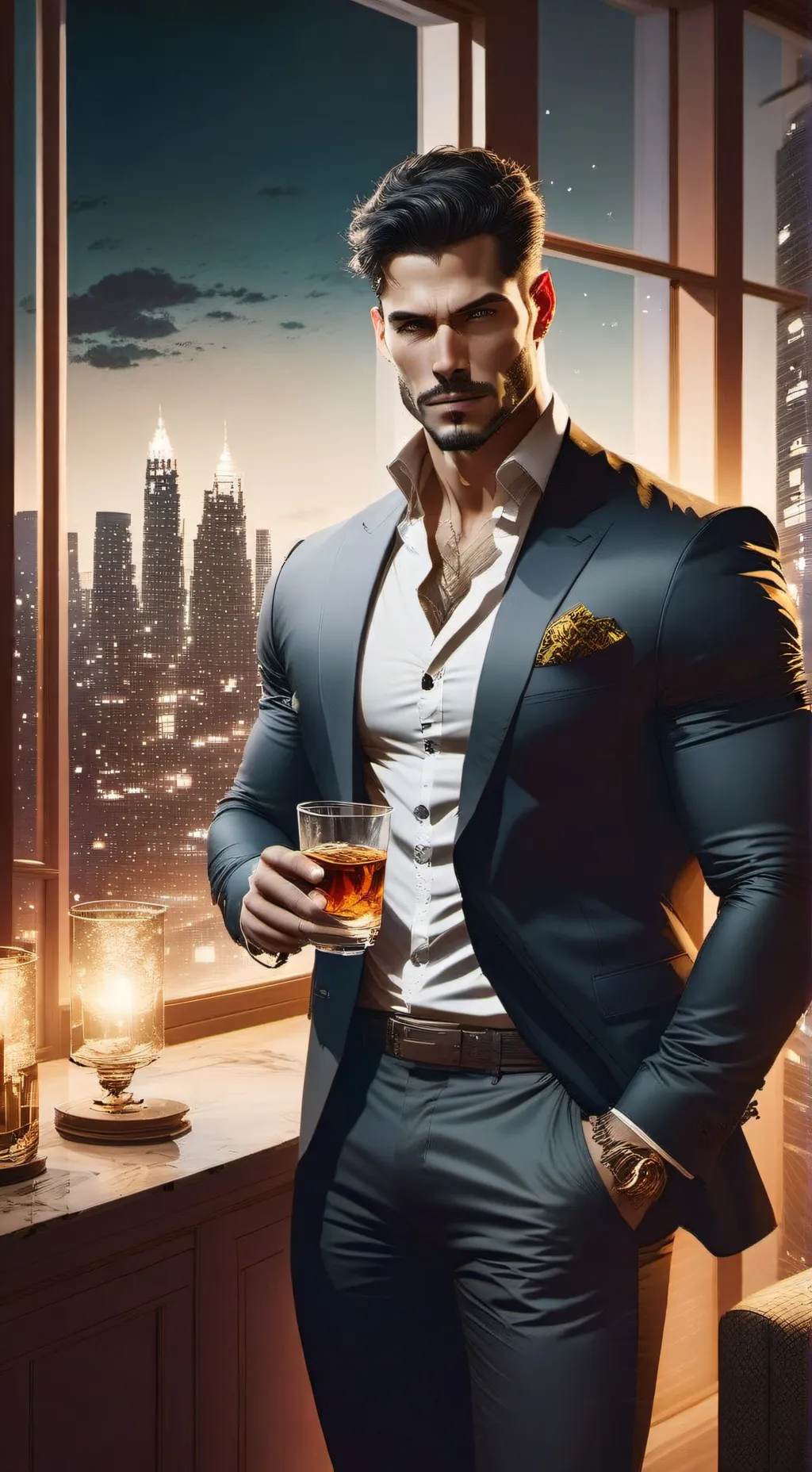 ai character: Lucien Virelli background