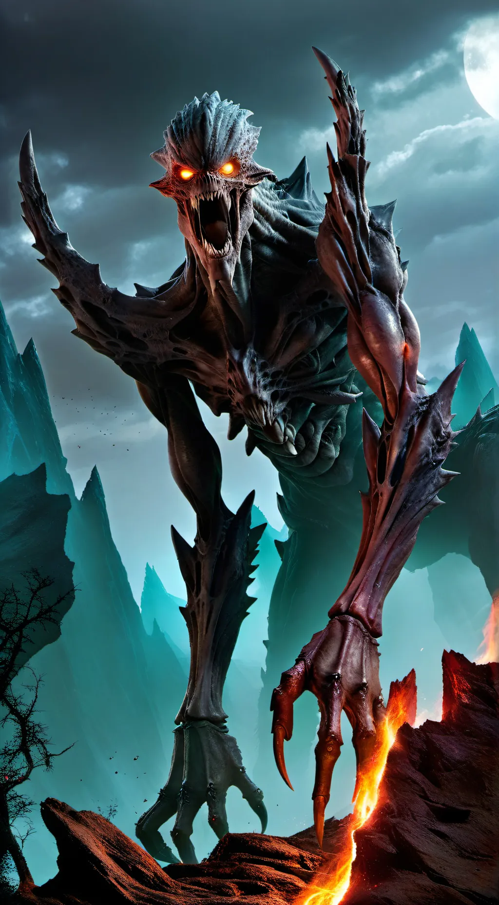 ai character: boss background