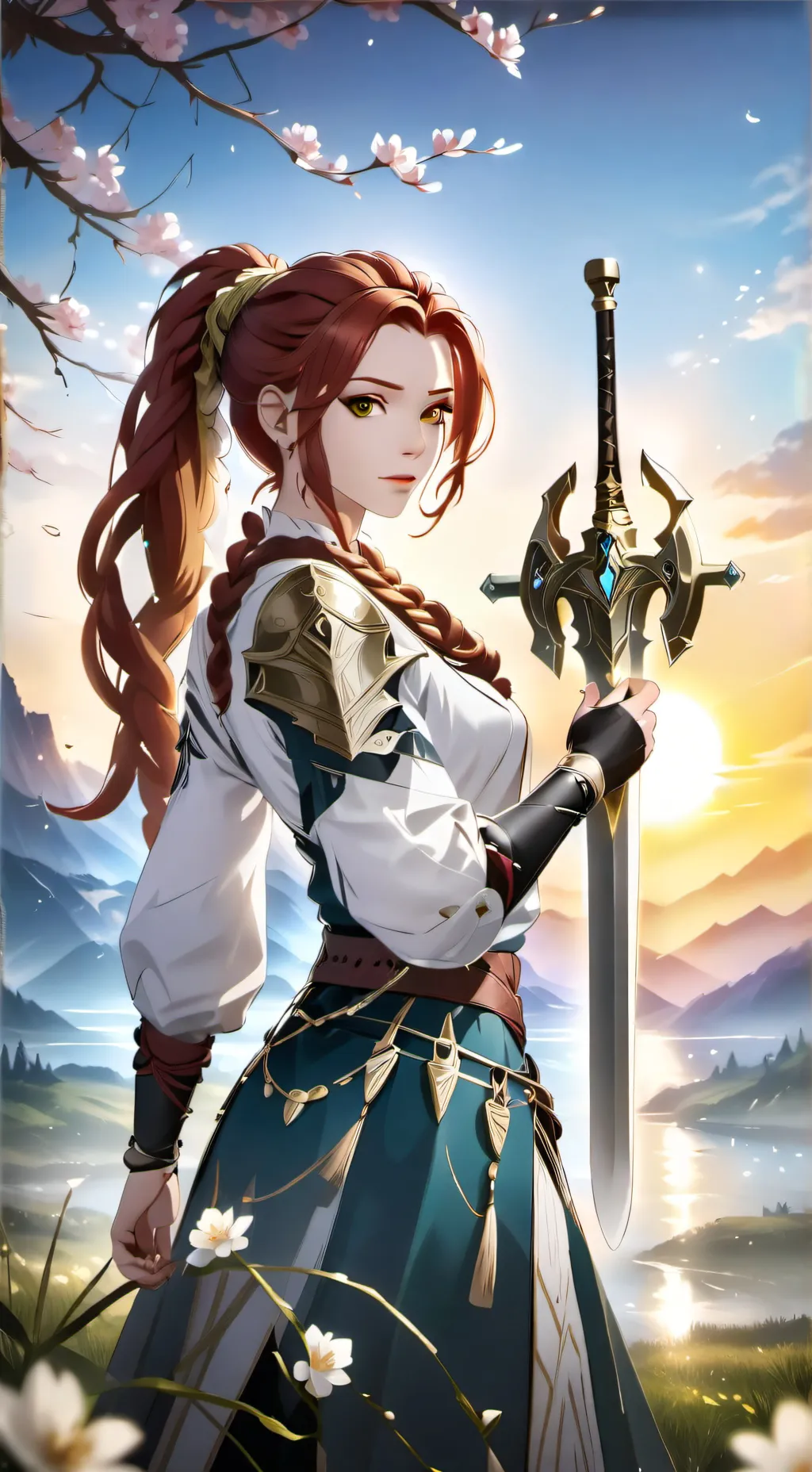 ai character: lady chastille  background