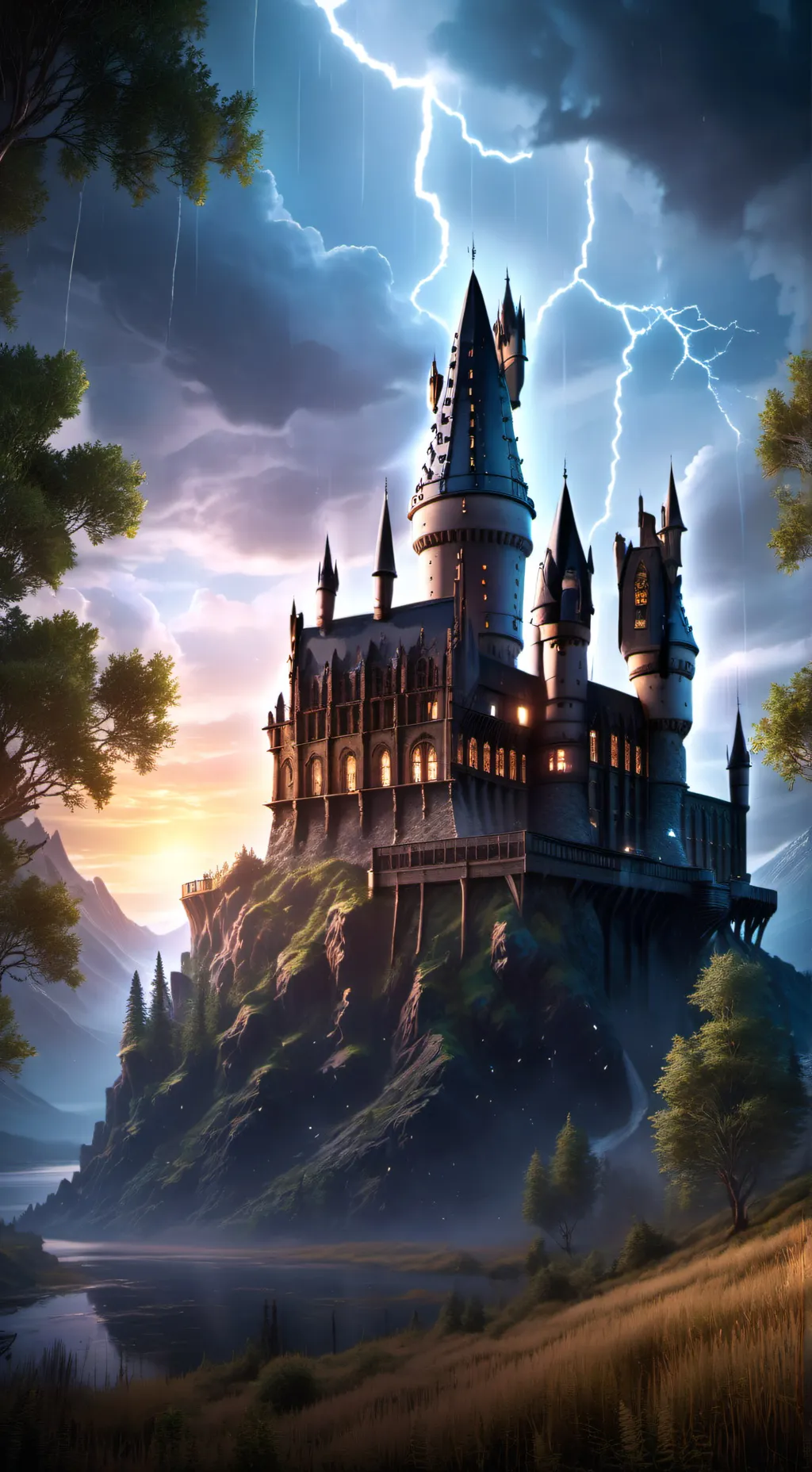 ai character: mattheo riddle background