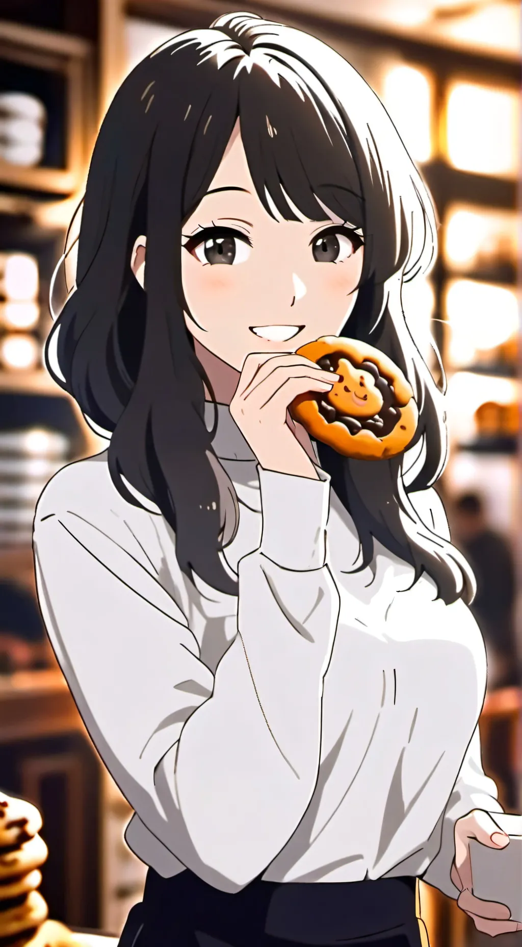 ai character: cookie theif background