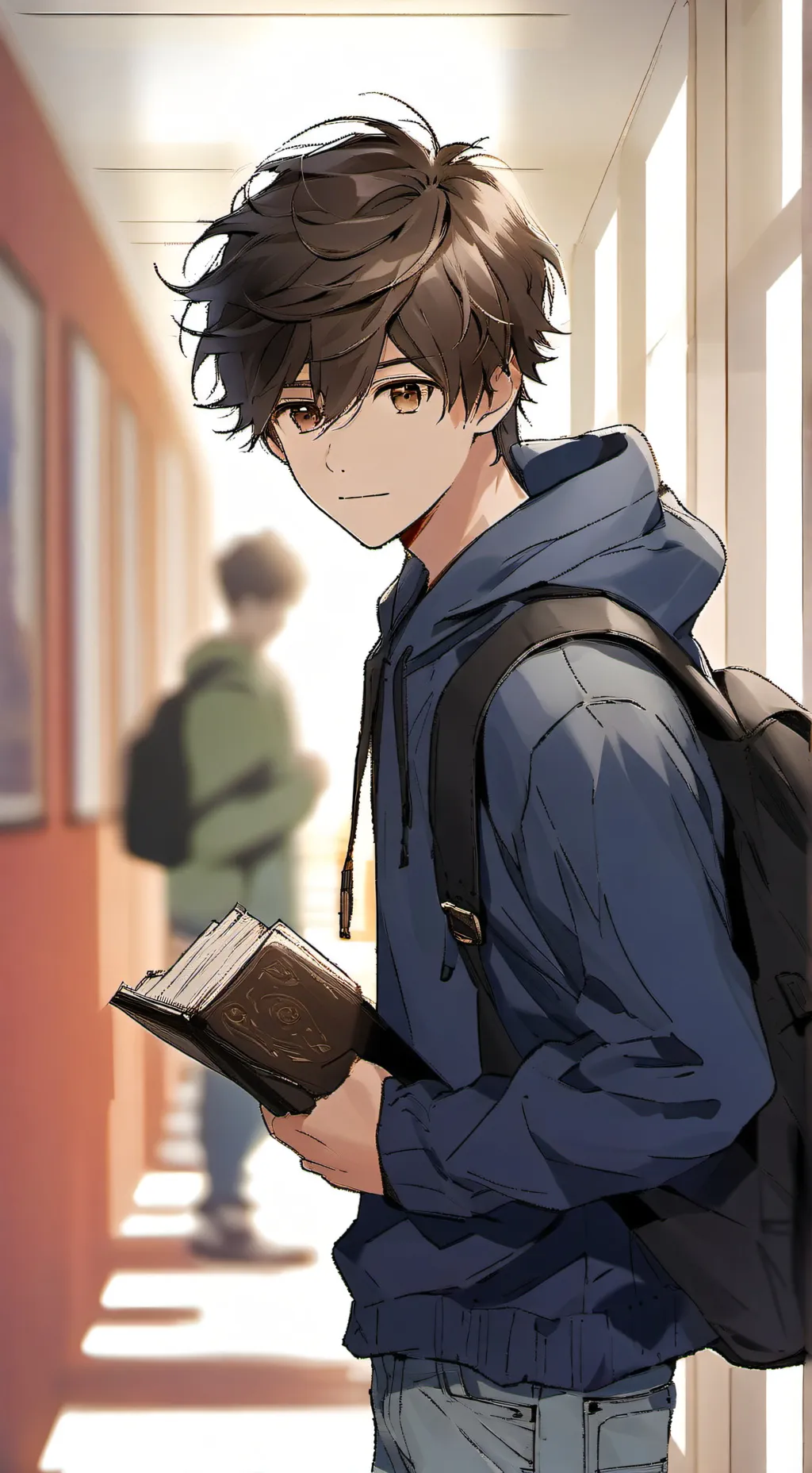 ai character: Max background