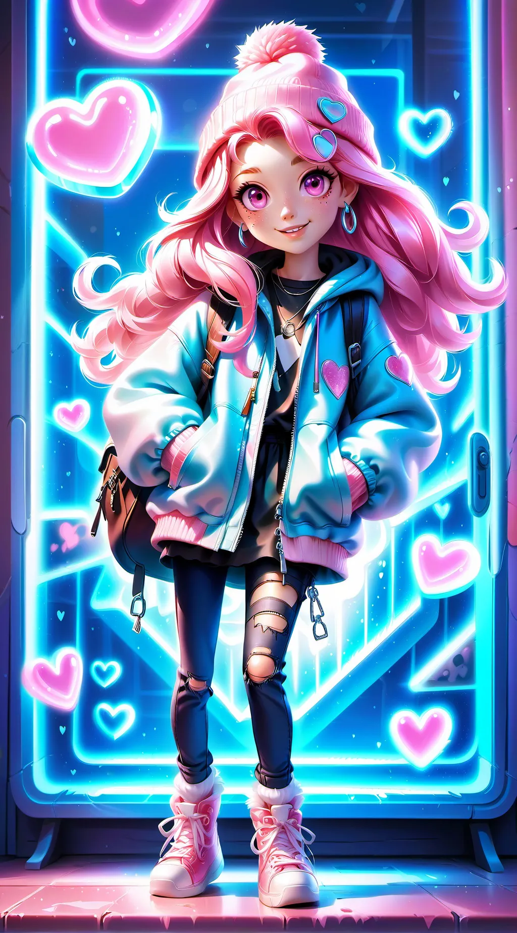 ai character: Serina background