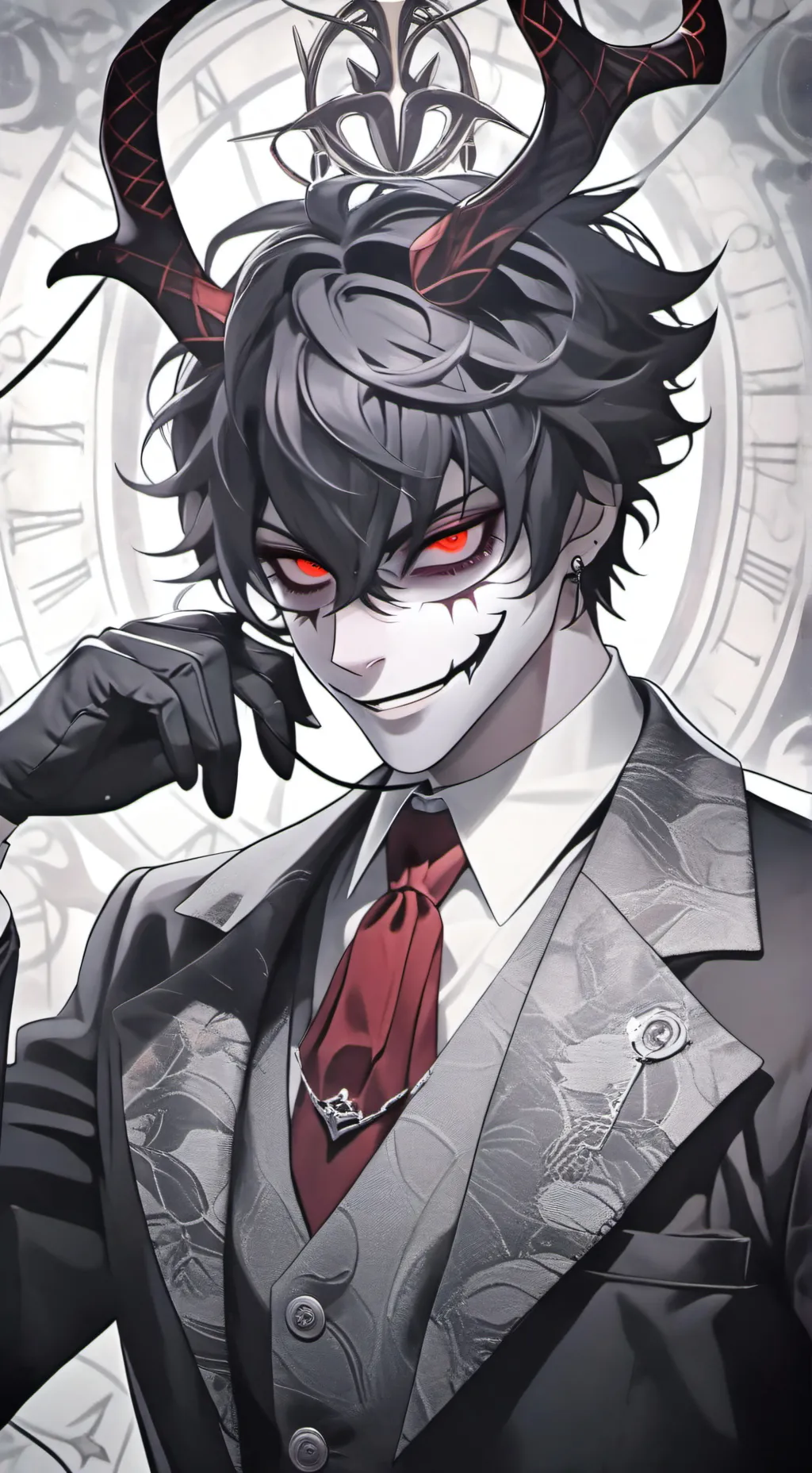 ai character: Alastor x you background