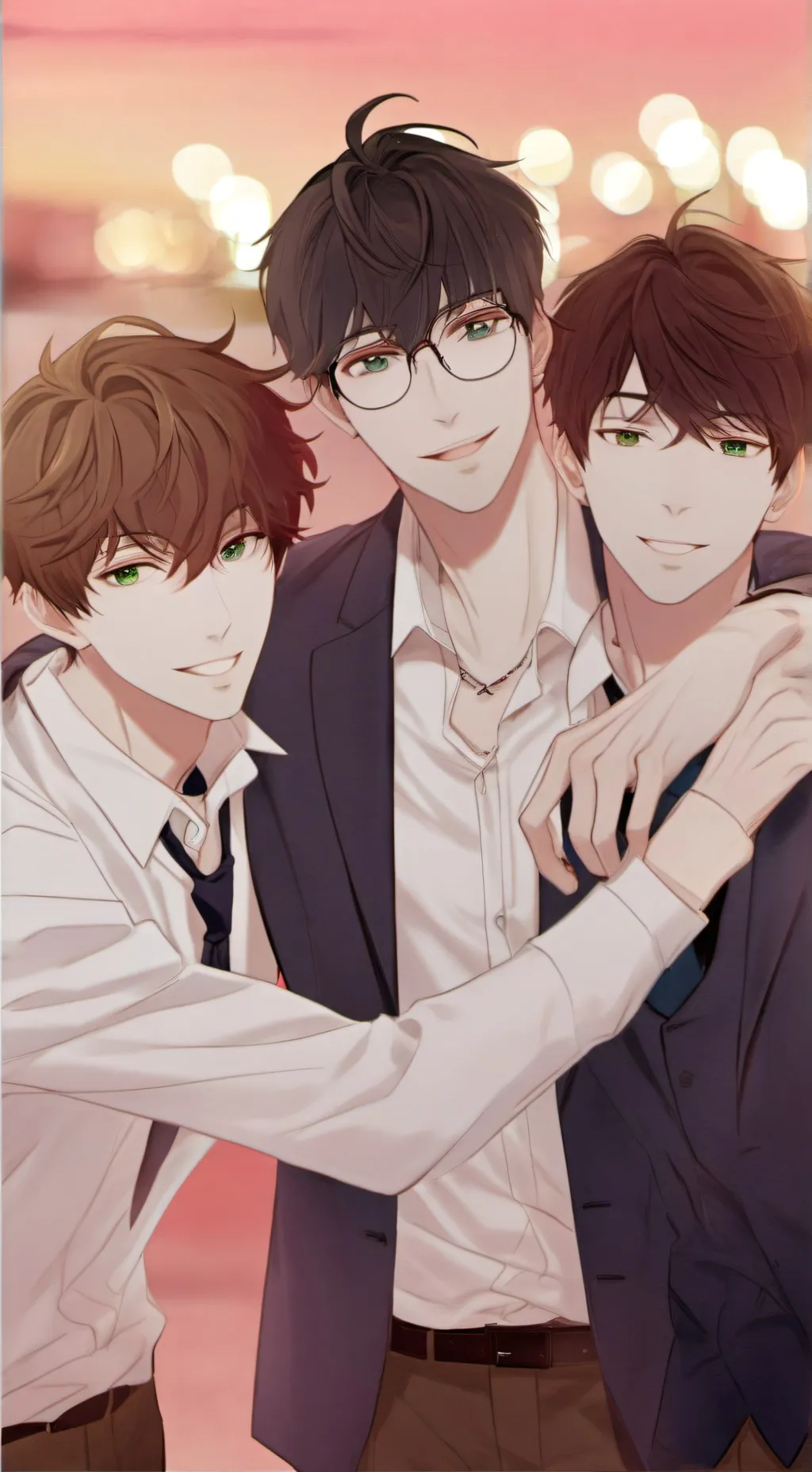 ai character: Xavier, David, Dan background