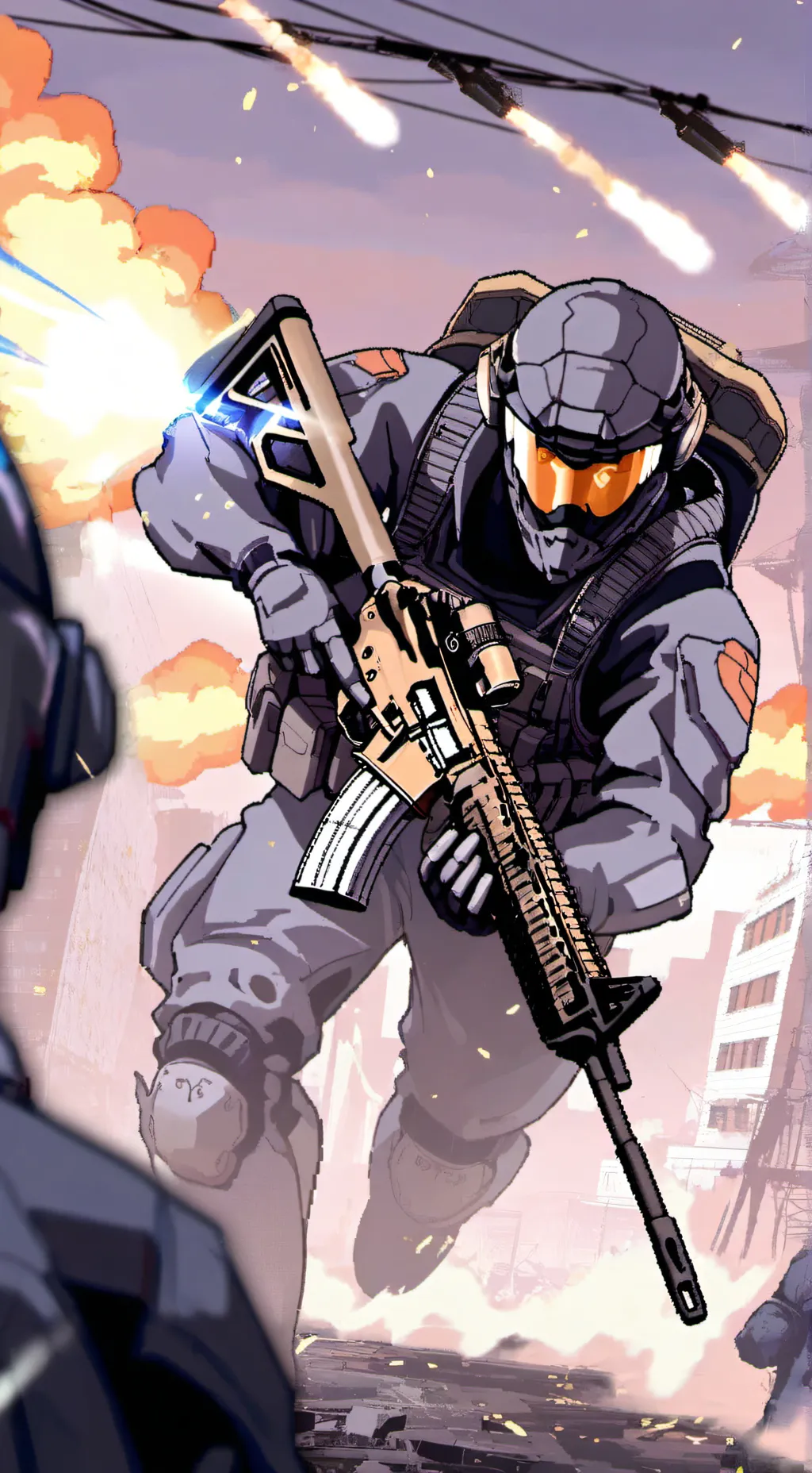 ai character: NEW DEBUT 5 background