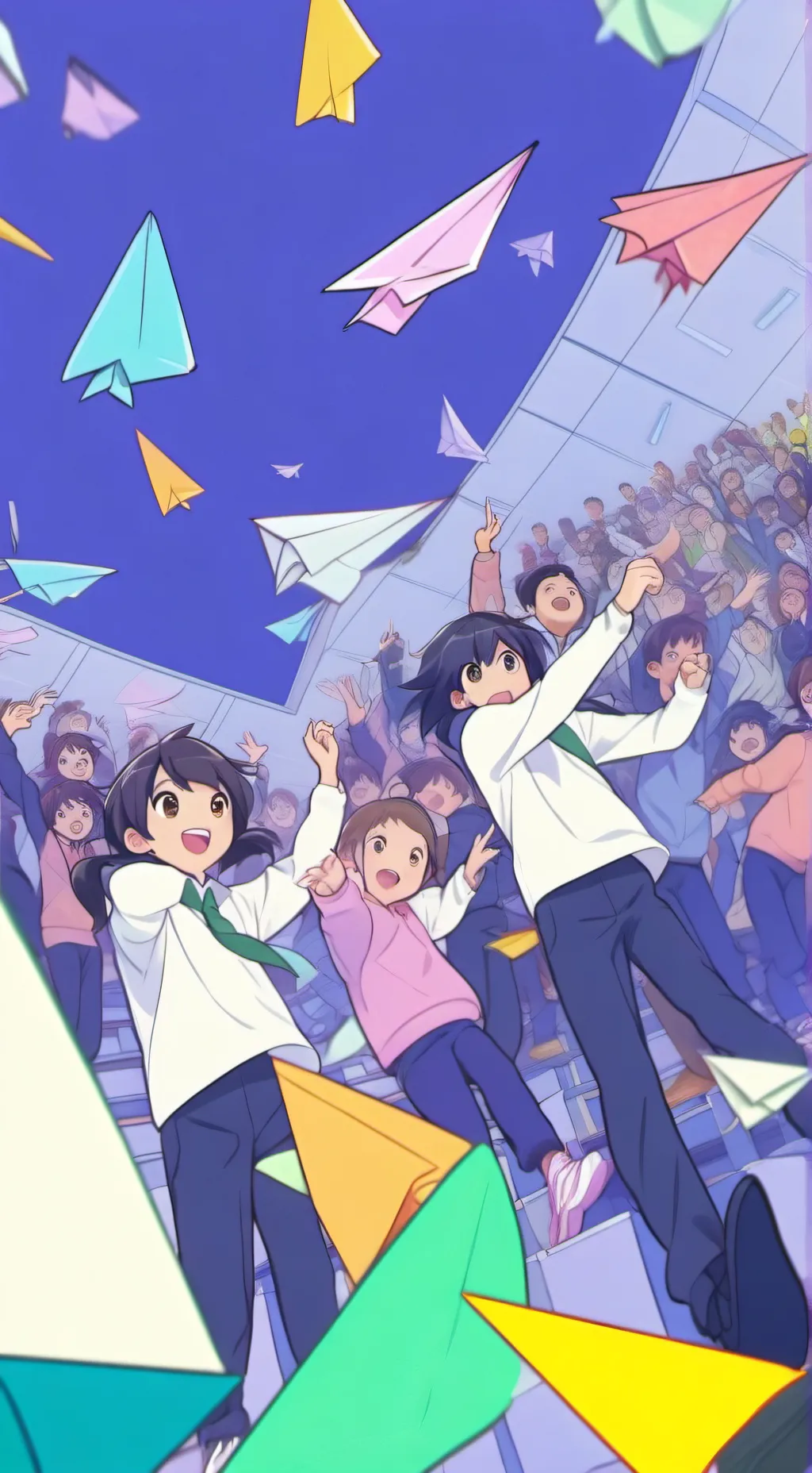 ai character: GRADE 4 ST LUKE background