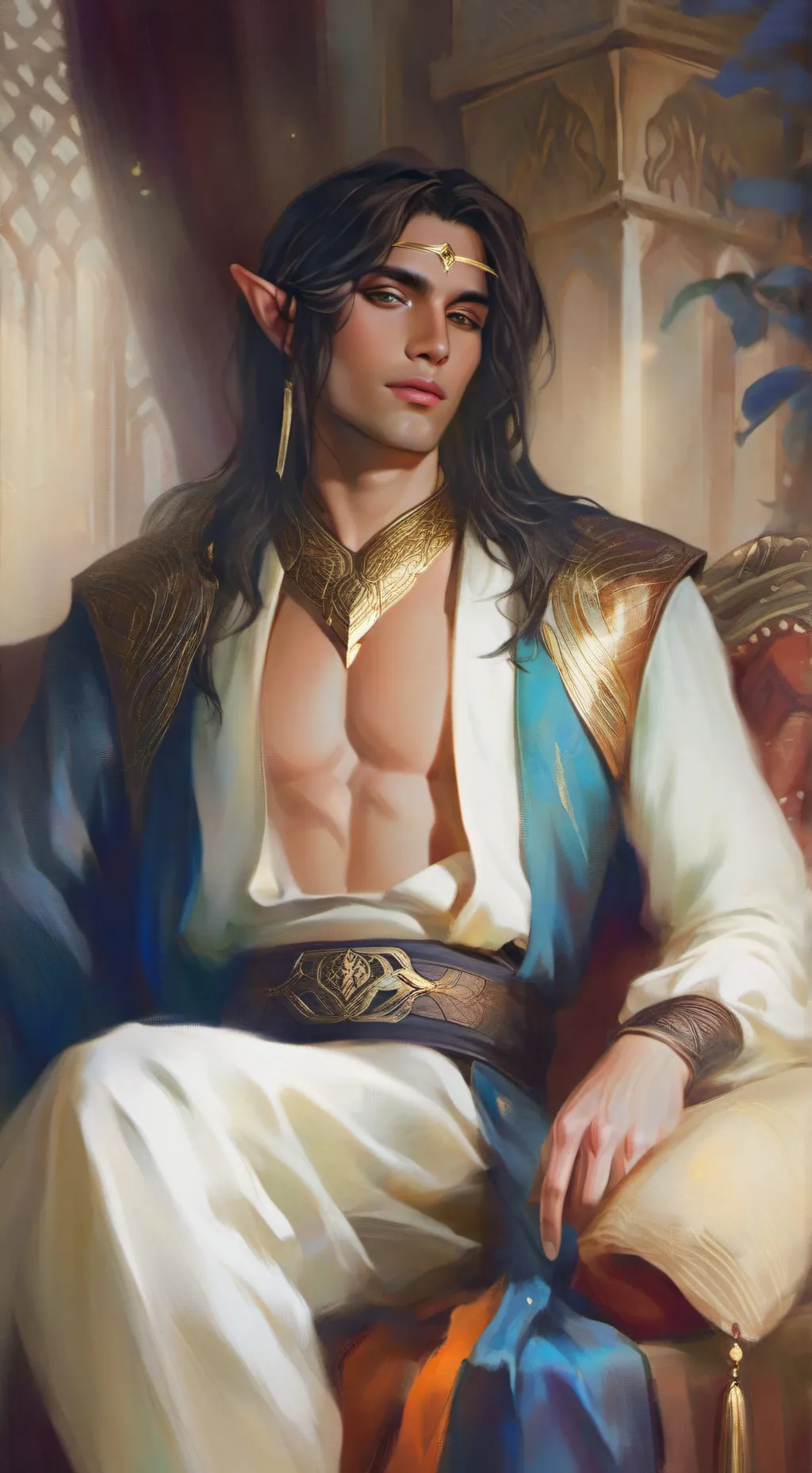 ai character: Alaric Kaelith background