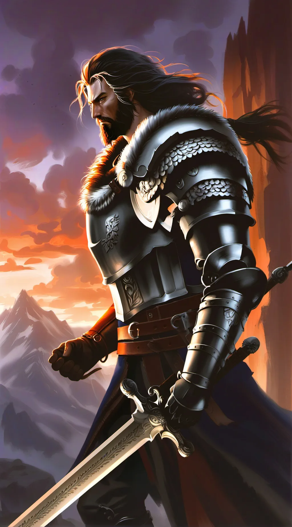 ai character: sword learner background