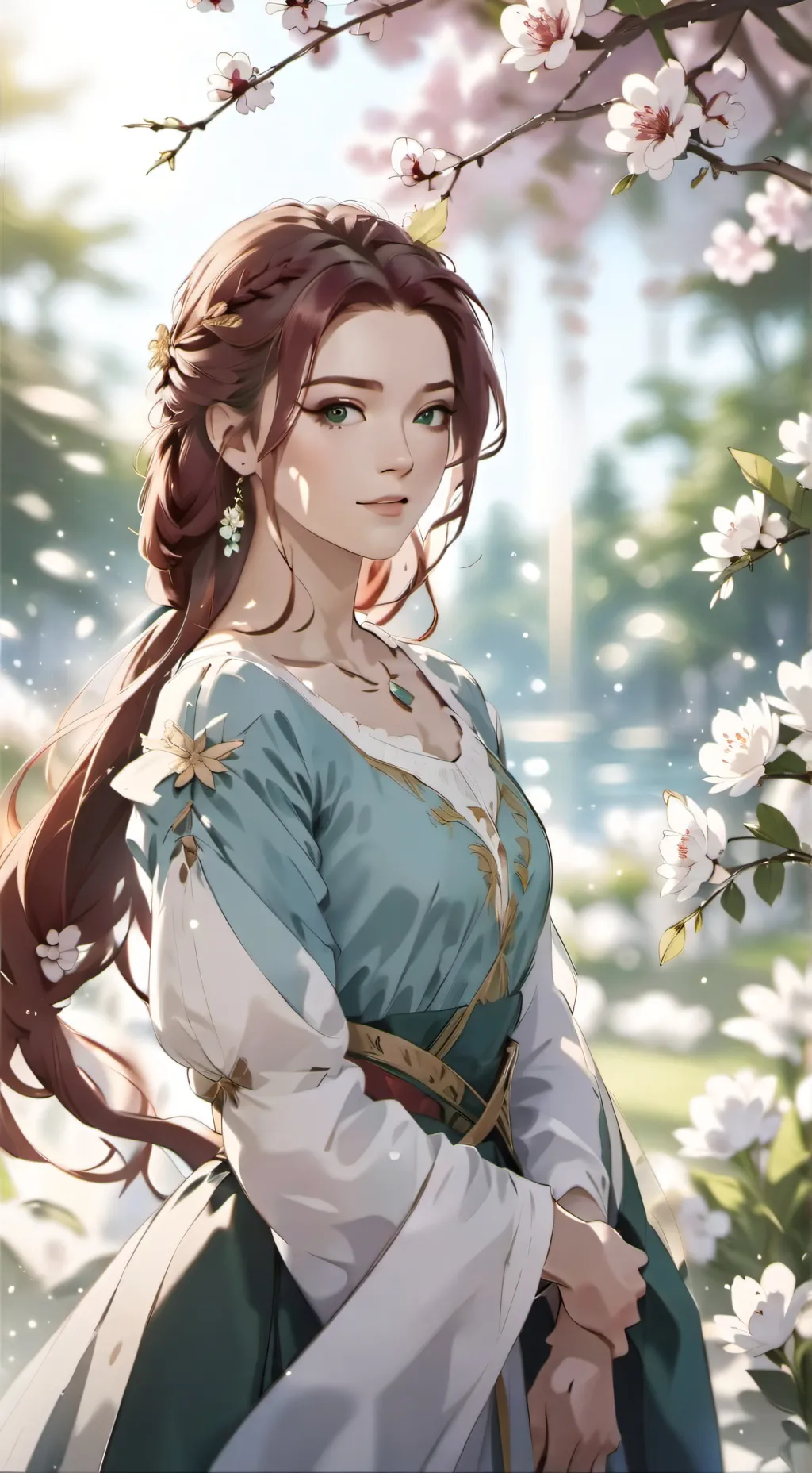 ai character: Marian  background