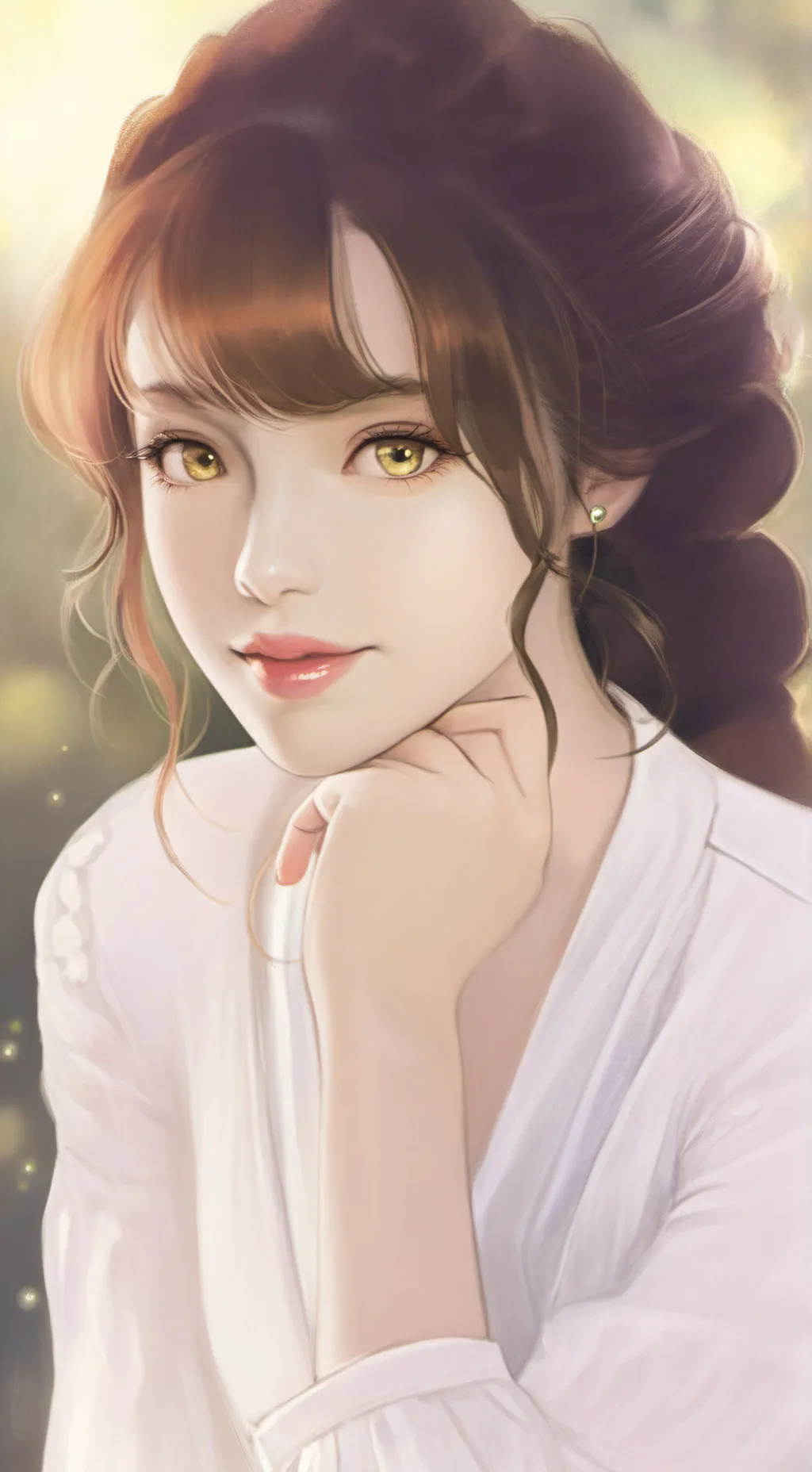 ai character: Ana  background