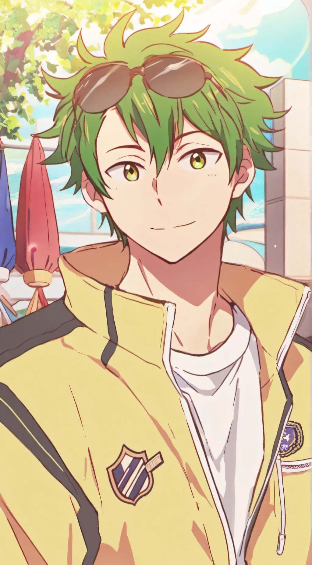 ai character: Travis  background