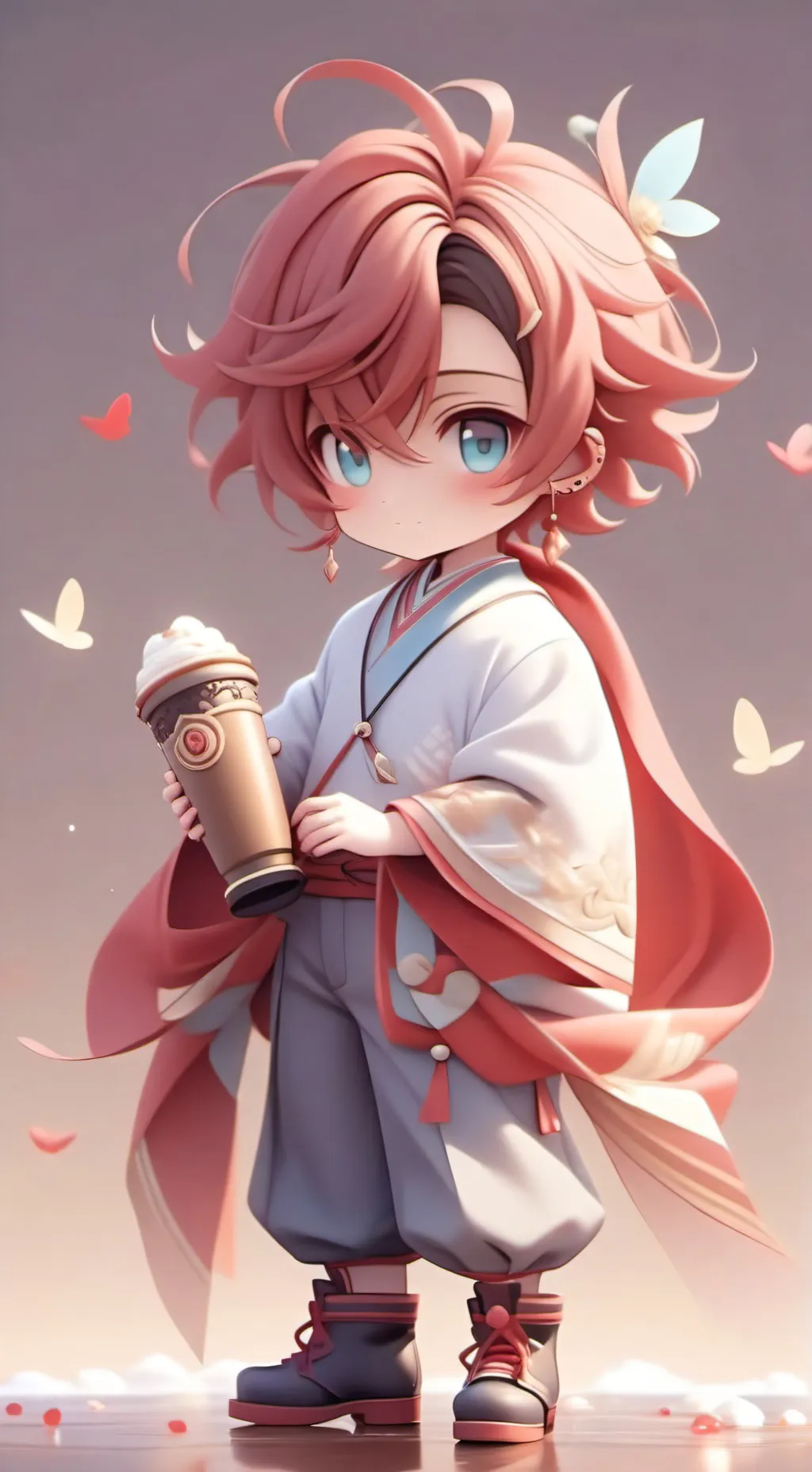 ai character: Kawaii background